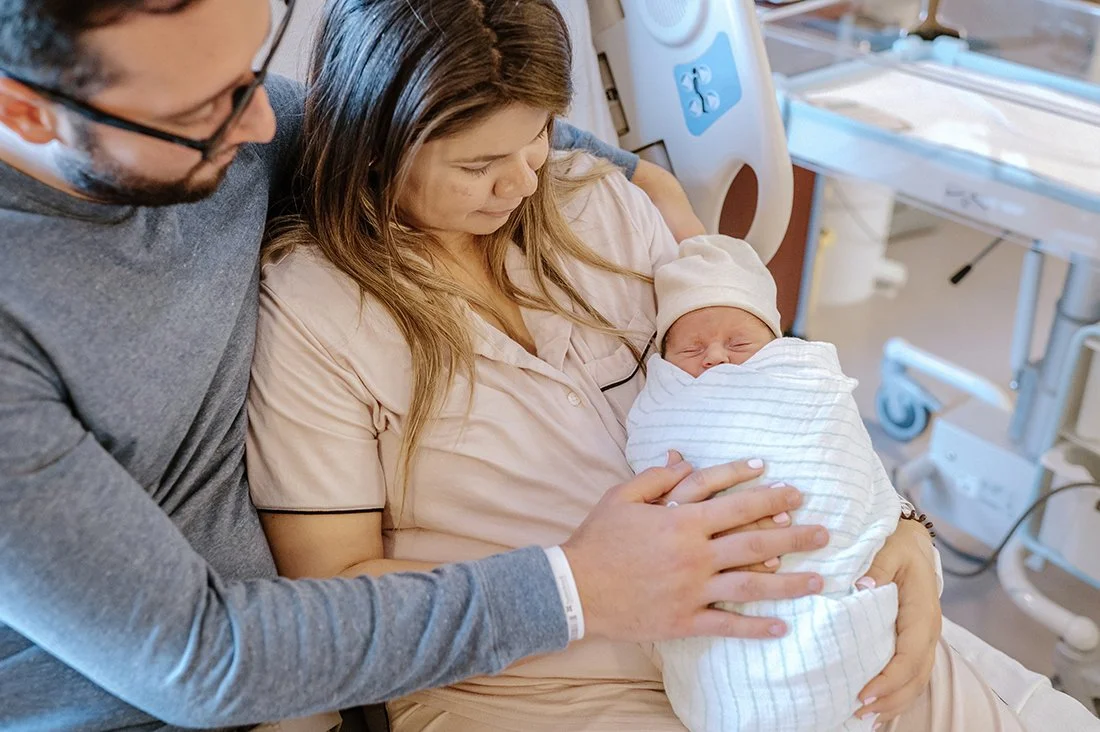 newborn baby at st michaels hospital in toronto