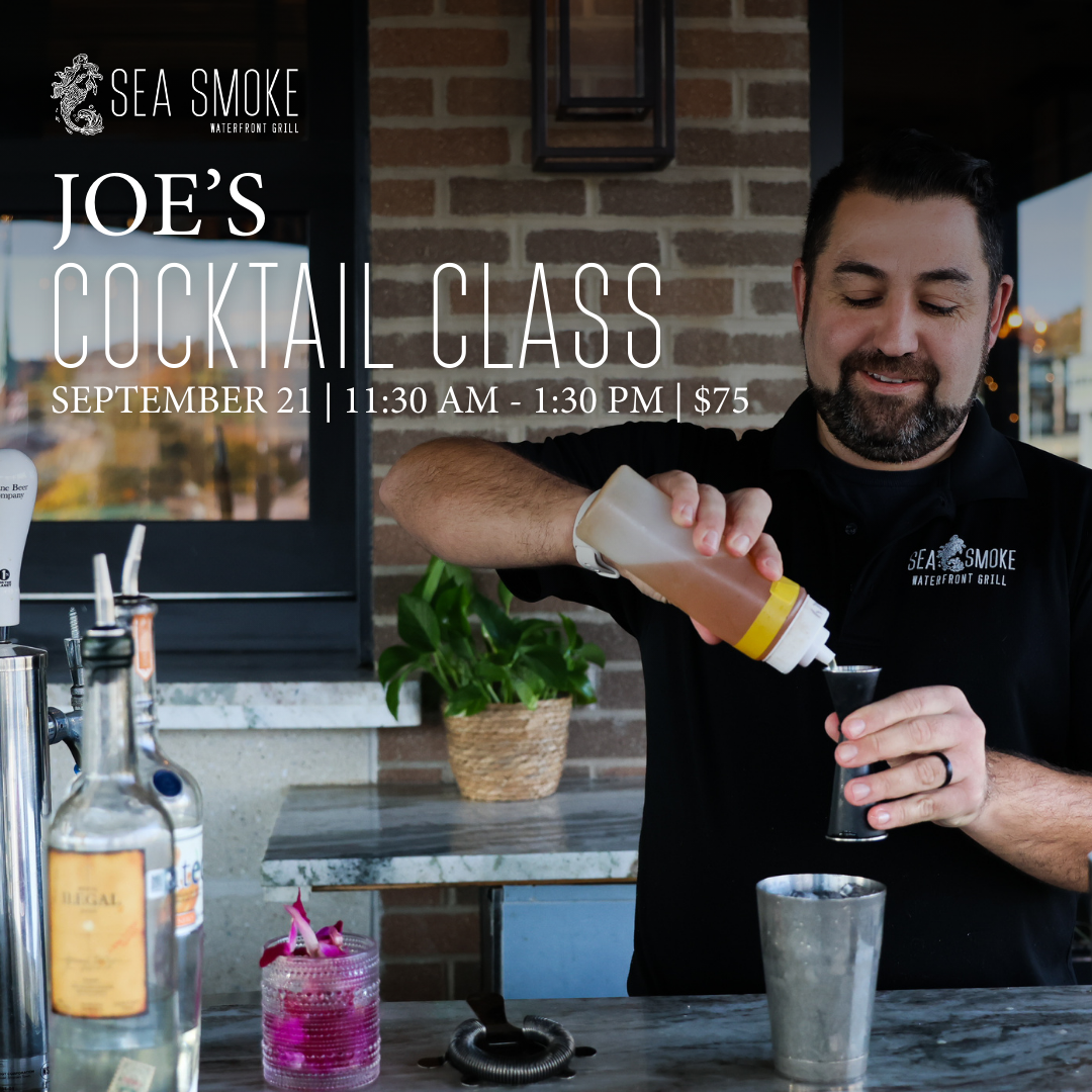 Joe’s cocktail class
