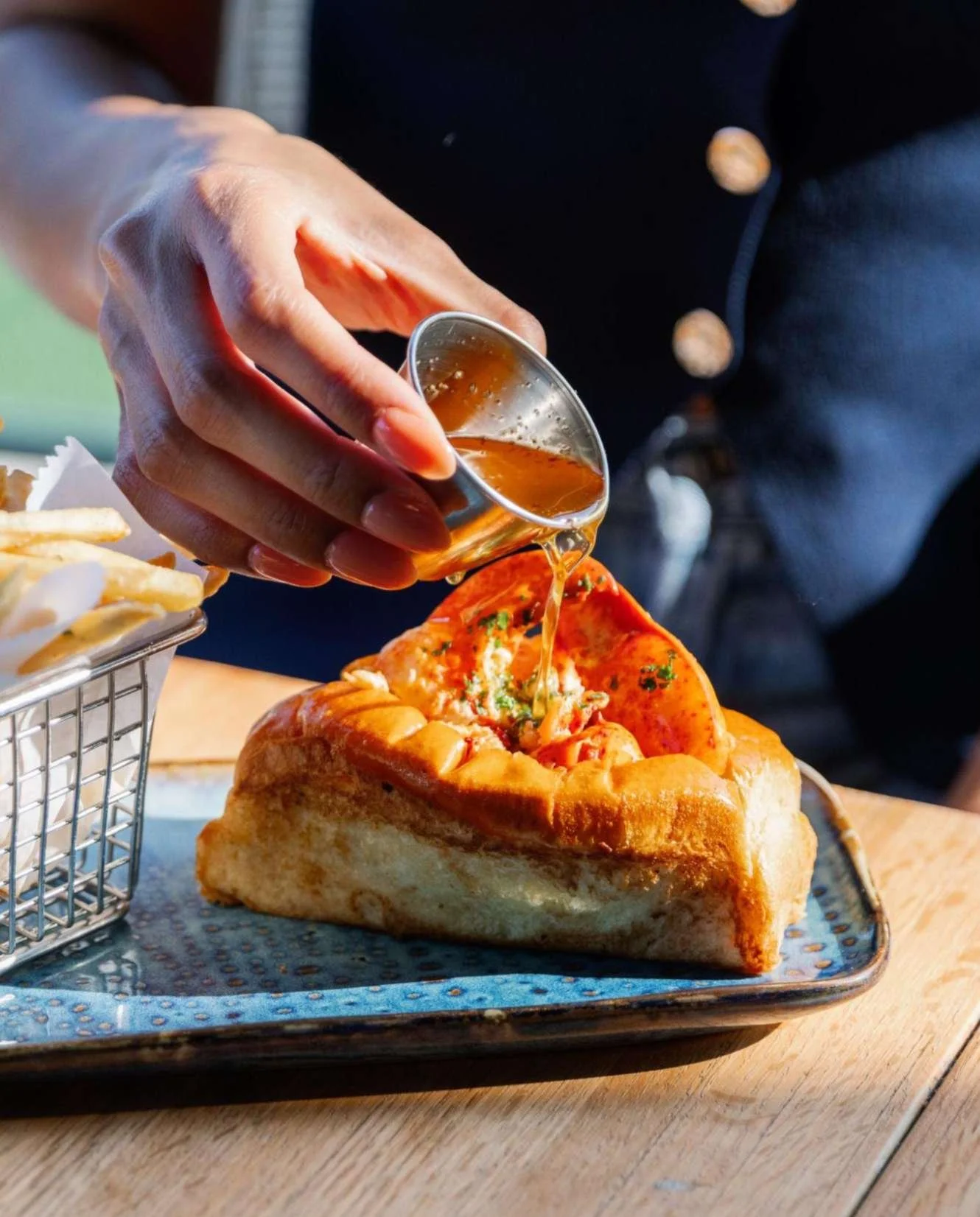 Lobster rolls and extra butter. ⁠That's how you should spend Monday 🦞