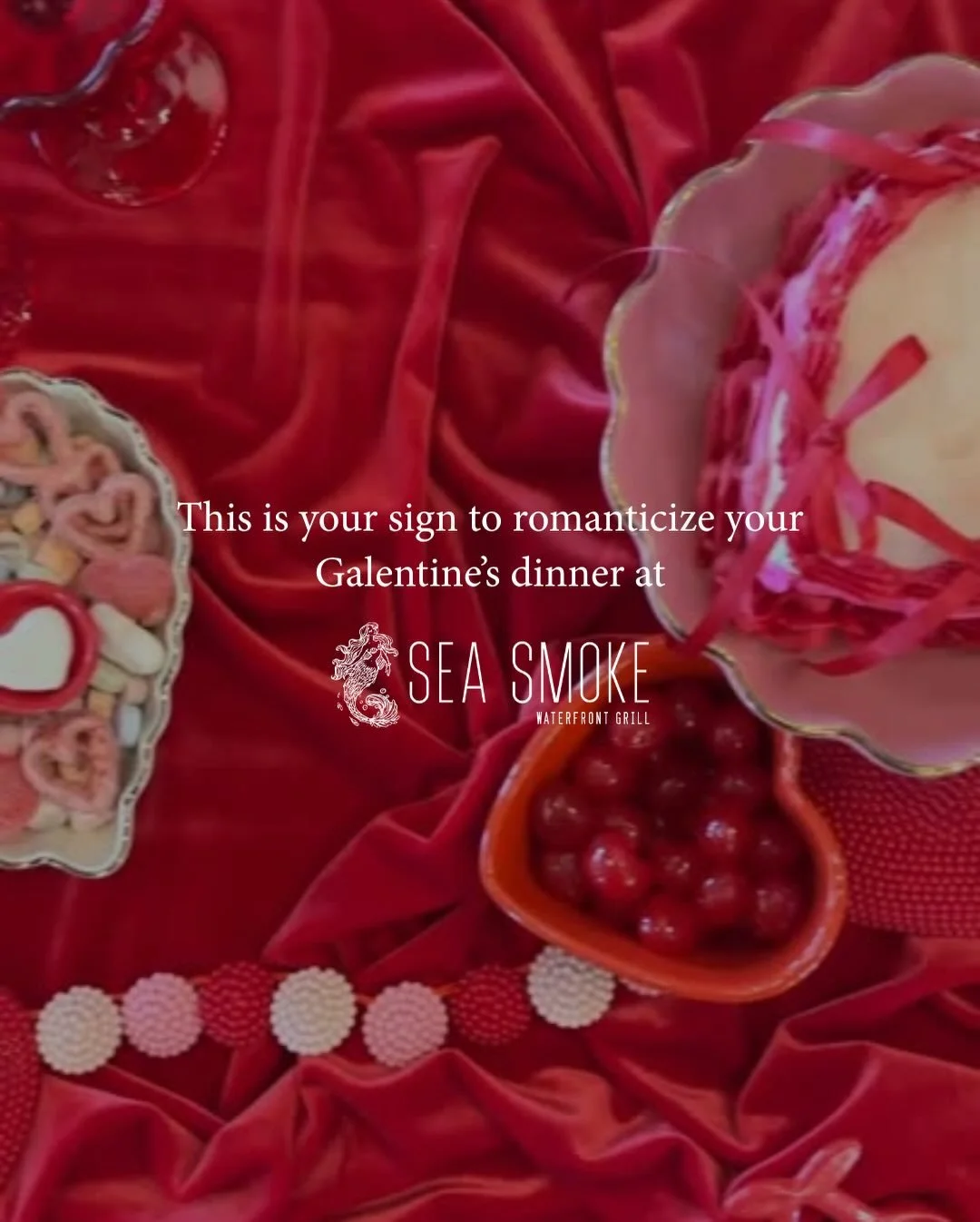 Galentine&rsquo;s Day was meant to be spent at Sea Smoke. Dimly lit vibes, oysters, and my girls, nothing better. We&rsquo;ll sea&nbsp;you next Friday! ❤️🦪