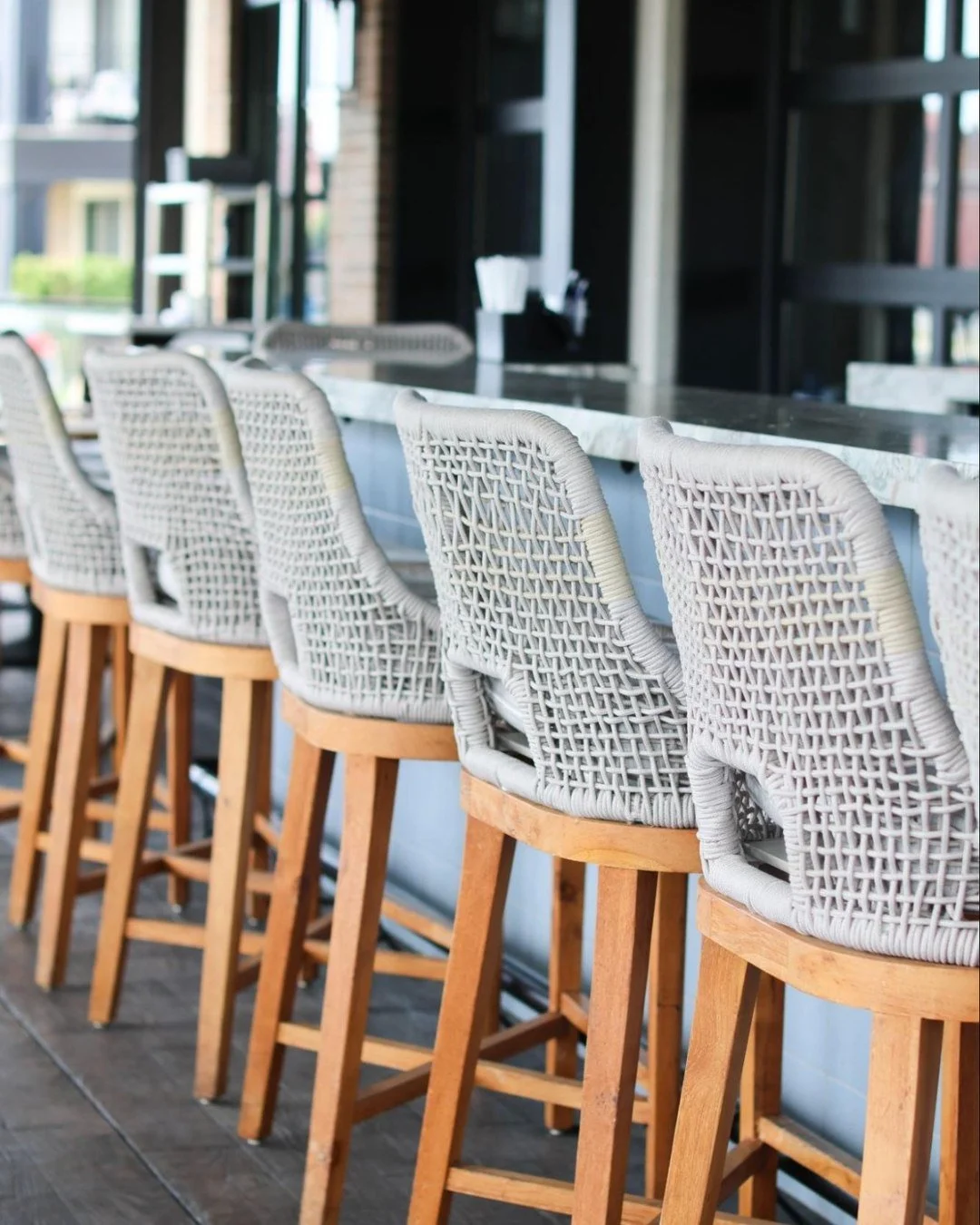 Warmer days, brighter vibes, and your table waiting by the water.