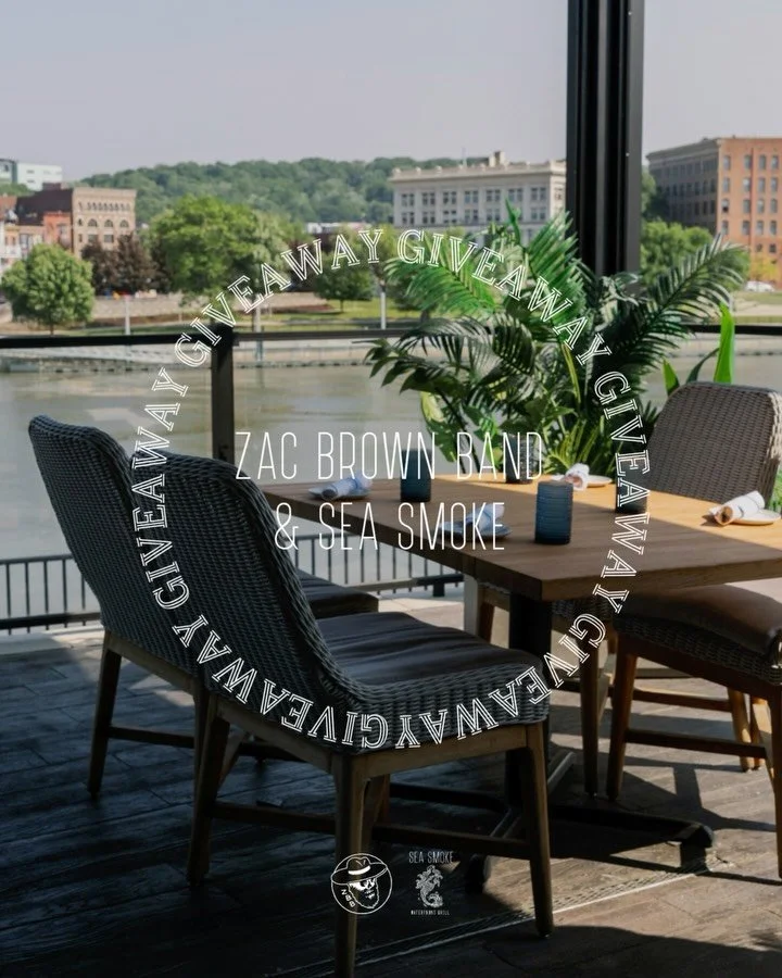 🌊 SUMMER GIVEAWAY 🌊

We&rsquo;re teaming up with Zac Brown Band to send one lucky winner to their show on July 31 at @themvparena - plus dinner&rsquo;s on us with a $150 Sea Smoke gift card.

Here&rsquo;s how to enter:
✨ Follow @seasmokegrill 
✨ Li