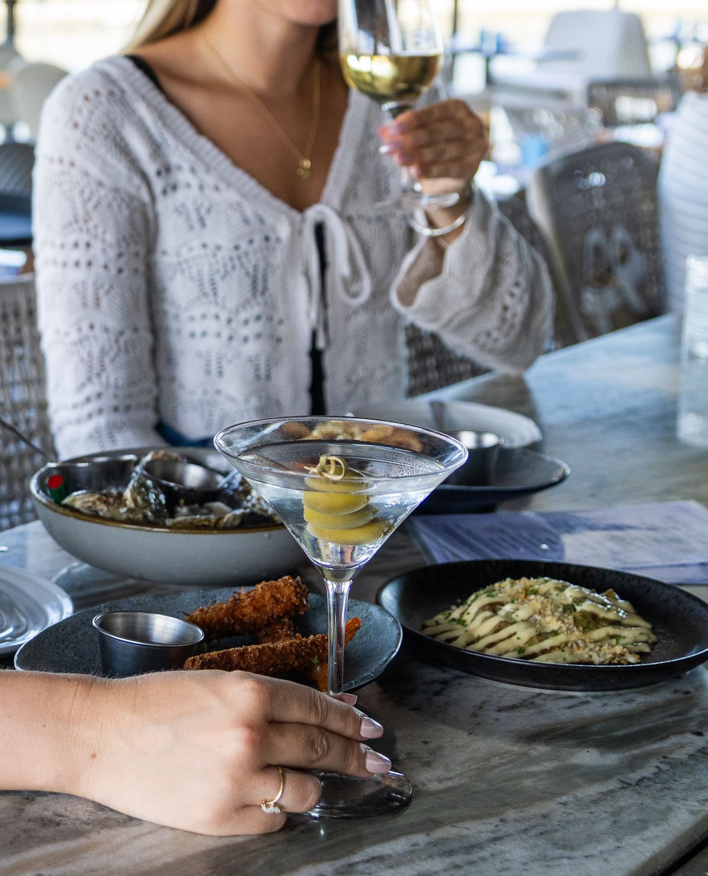 Great meals are better when shared. Gather your people and join us on the patio.