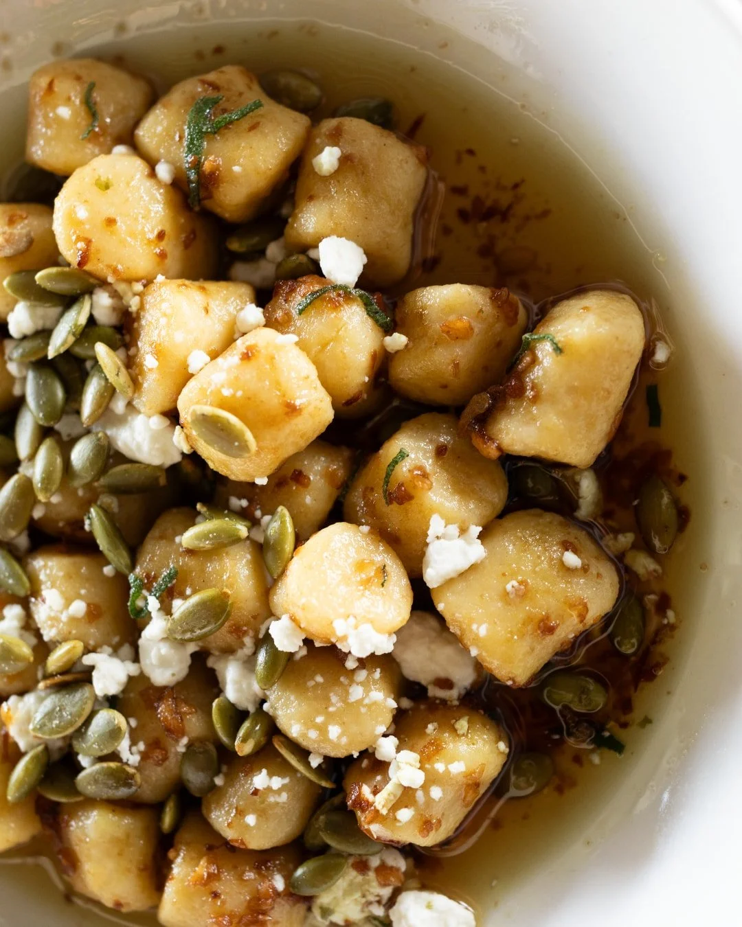 Your sign to order the Gnocchi...