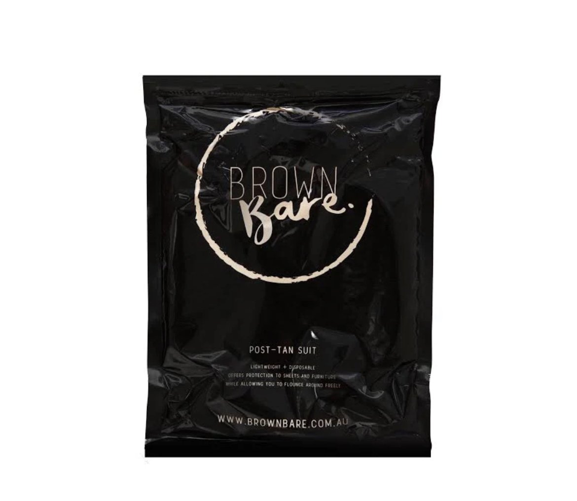 Brown Bare Disposable Post Tanning Suits