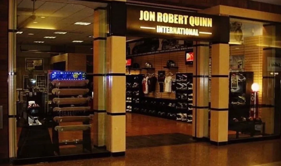 Jon Robert Quinn's earlier retail business