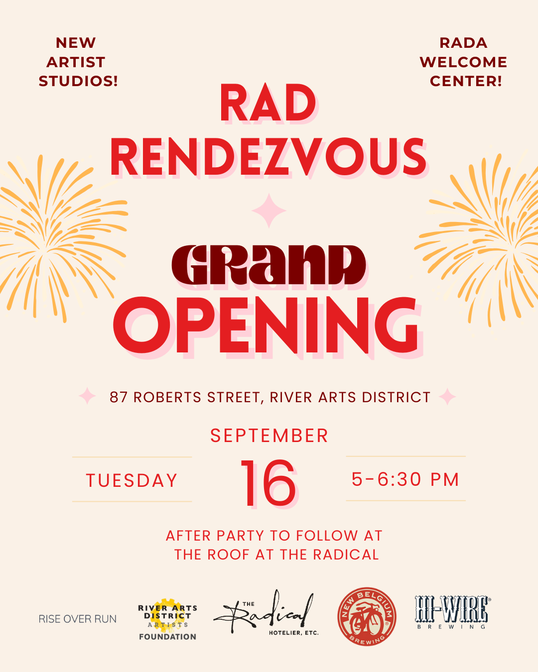 Rad Rendezvous GRAND OPENING Ribbon-Cutting