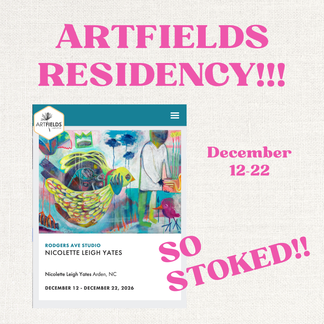 Artfields Residency!