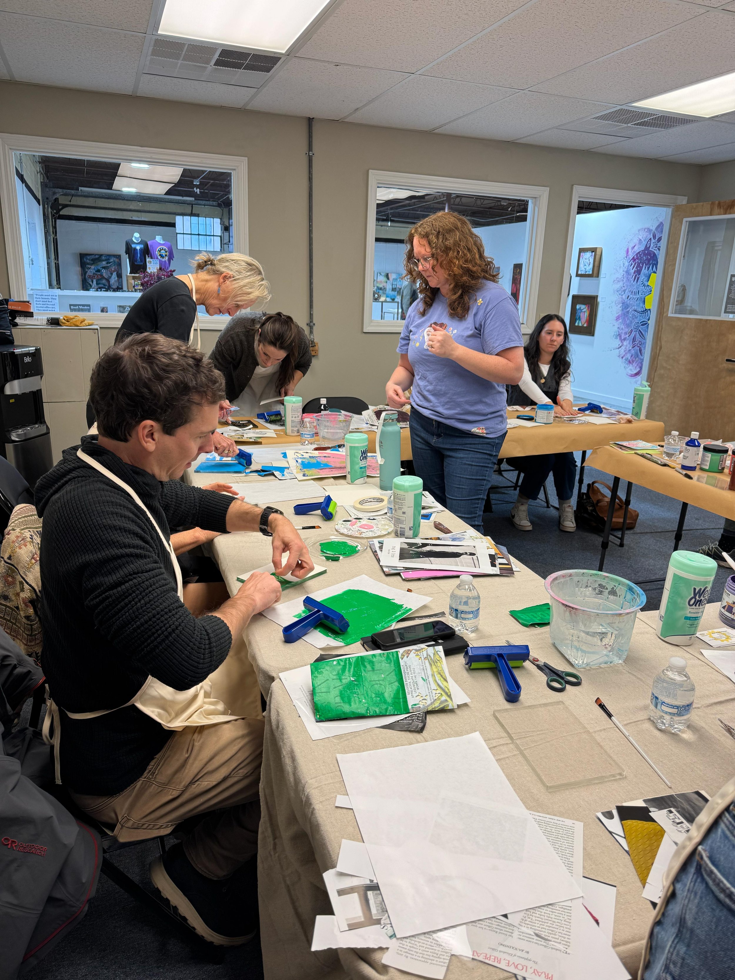 Workshop: Get Unstuck! (Pareidolia-Based Mixed Media Art Play)