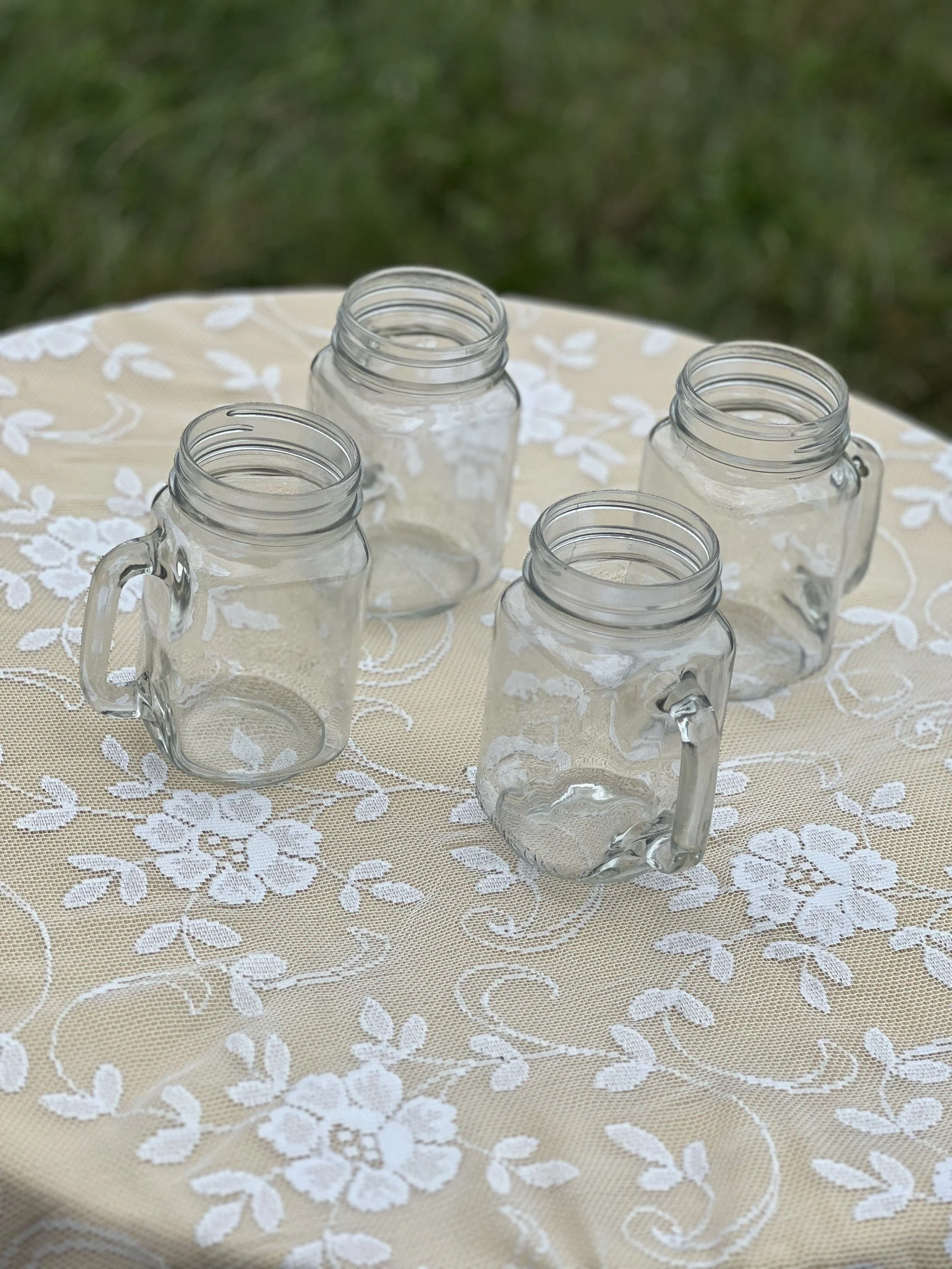 Mason Jars with Handle