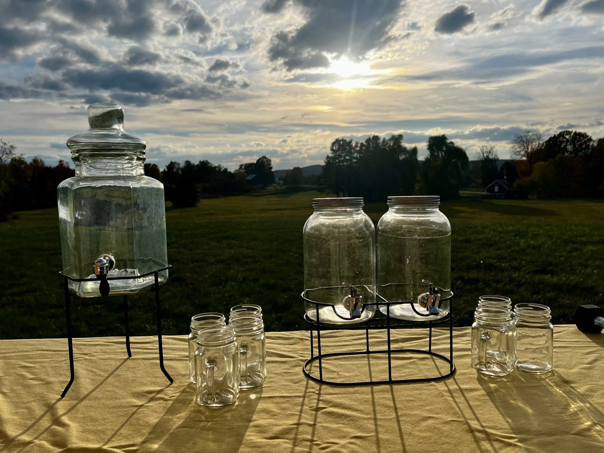Glass Drink Dispensers