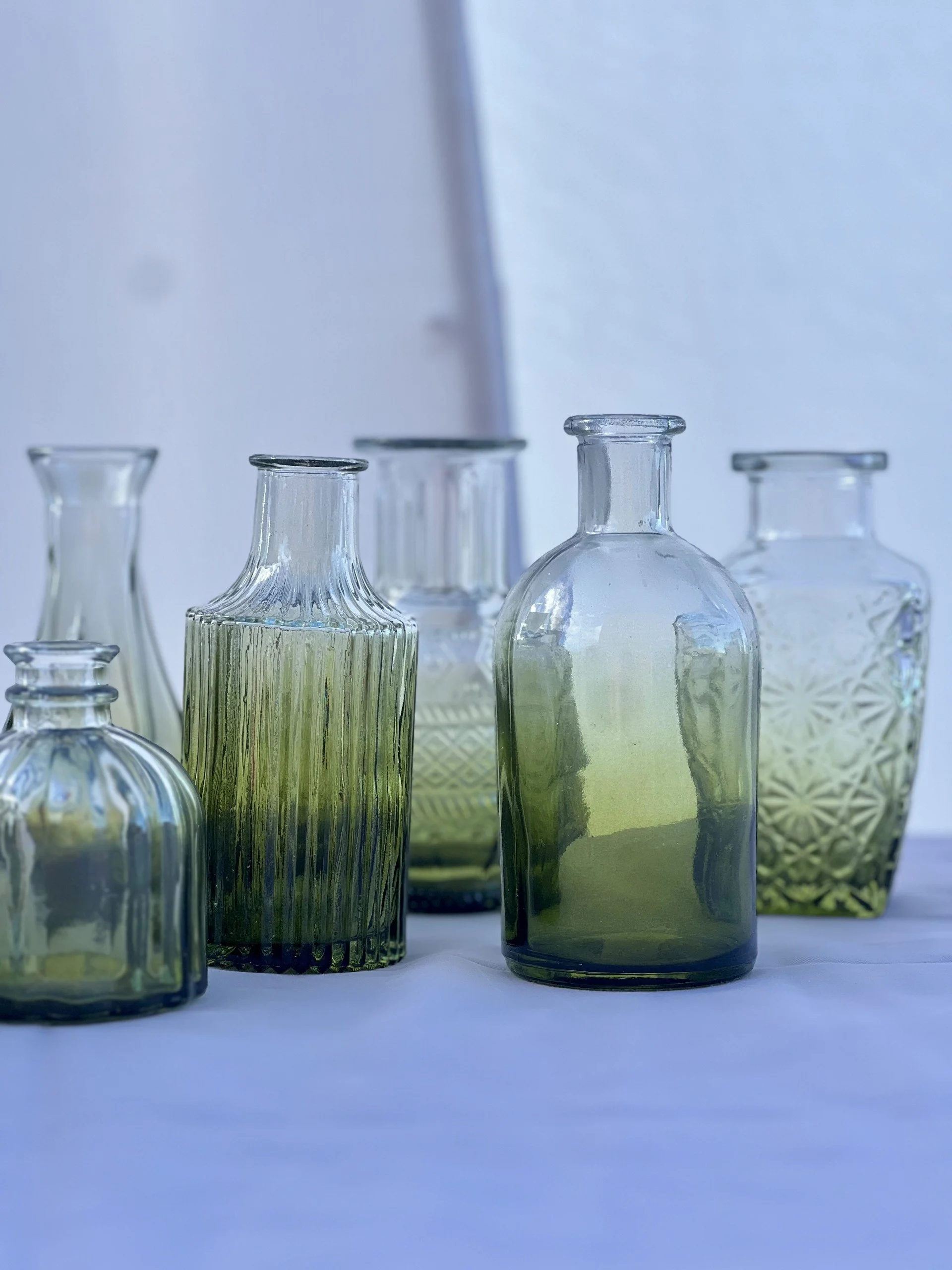 Green Vases