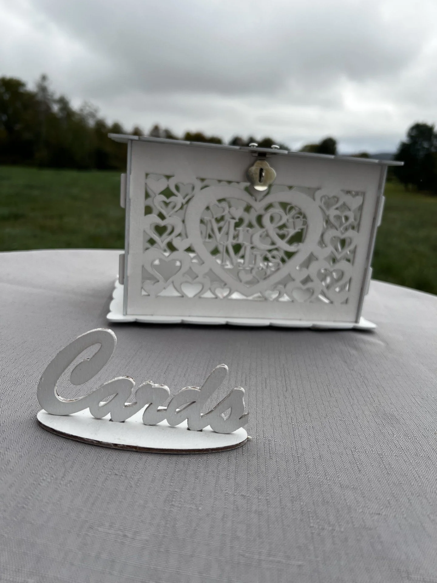 White Card Box