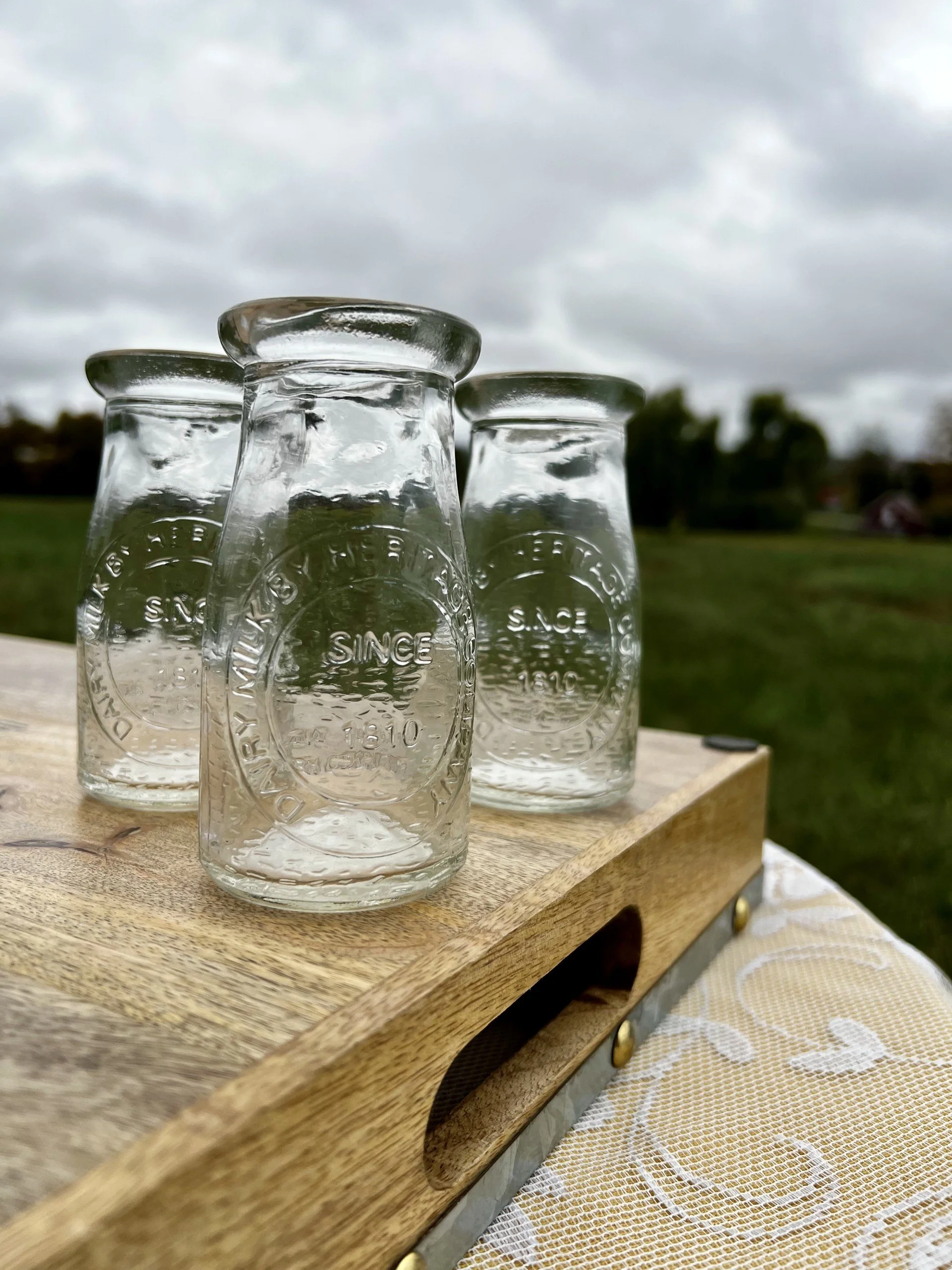 Small Milk Bottles