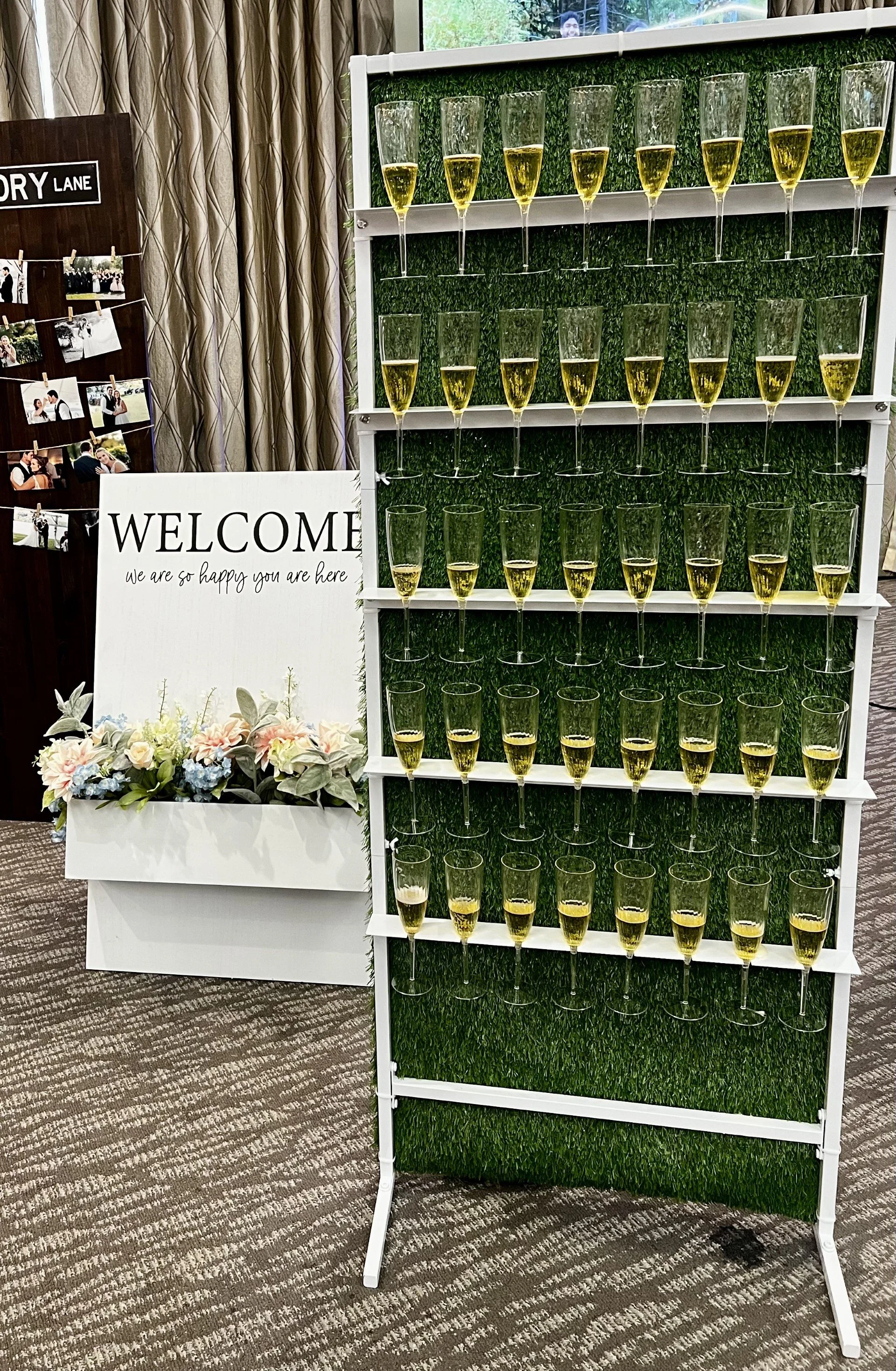 Champagne Wall