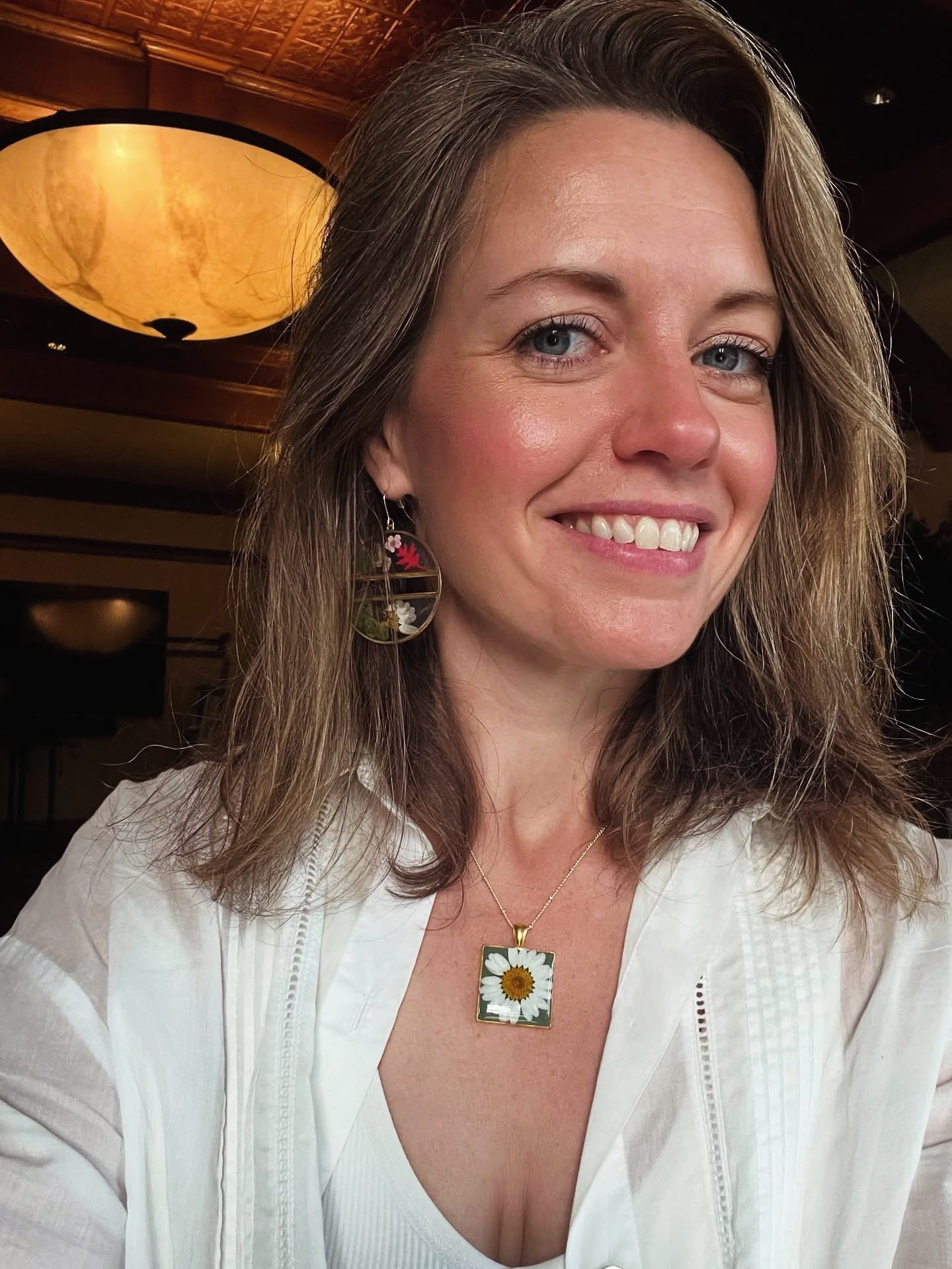 @claremaloneymusic looks absolutely stunning in these @garden_state_girl_designs pieces. Honored to see her repping them. Head on over to her page and listen to the new track. I can&rsquo;t stop singing along!