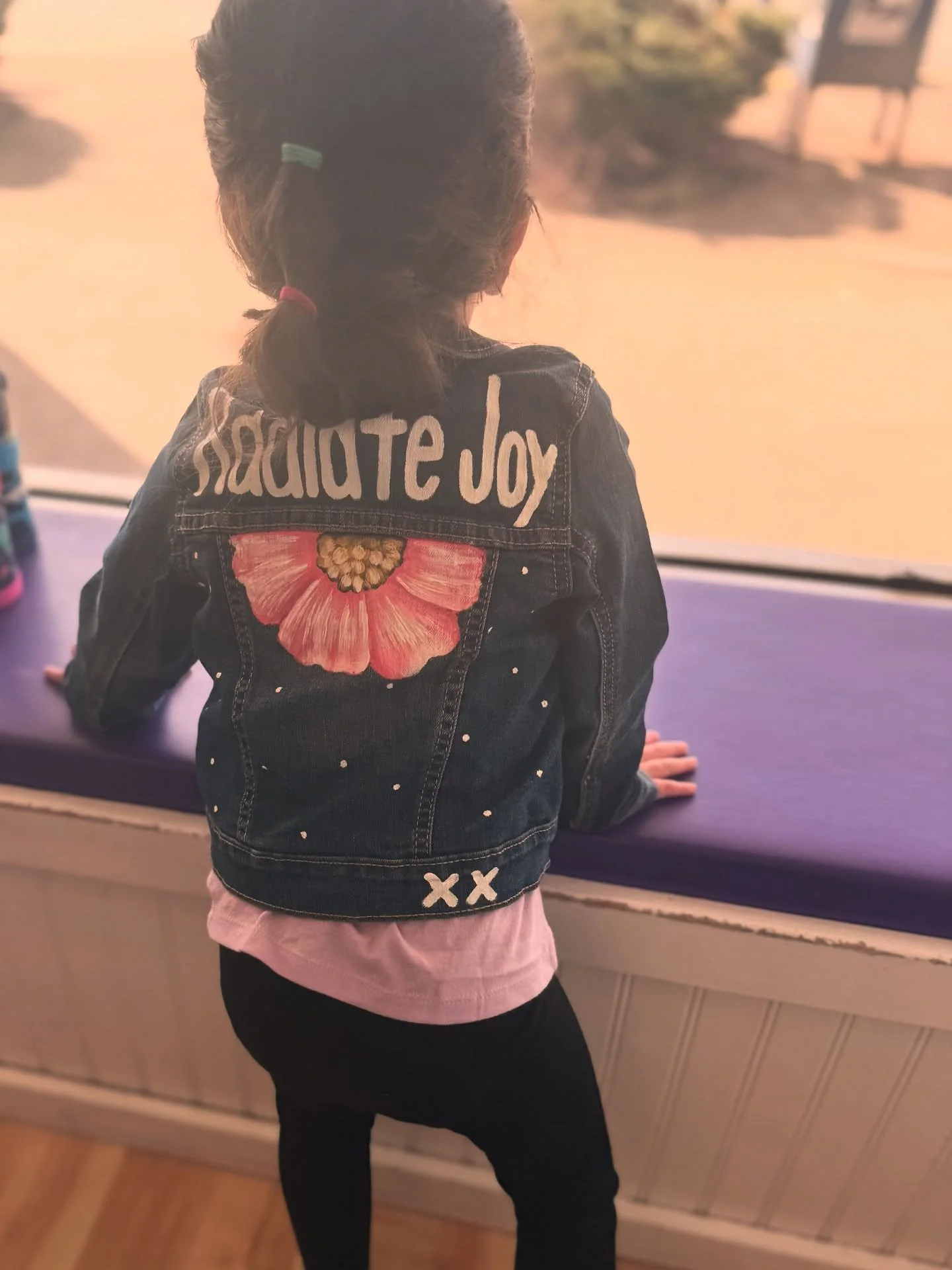 It&rsquo;s a beautiful weekend in the northeast! Last Christmas, I bought these handcrafted jackets for my nieces from my friend @wistfullyrooted Jenna. Today my sister and sister in law sent me these pics of the girls and it makes my heart so happy!