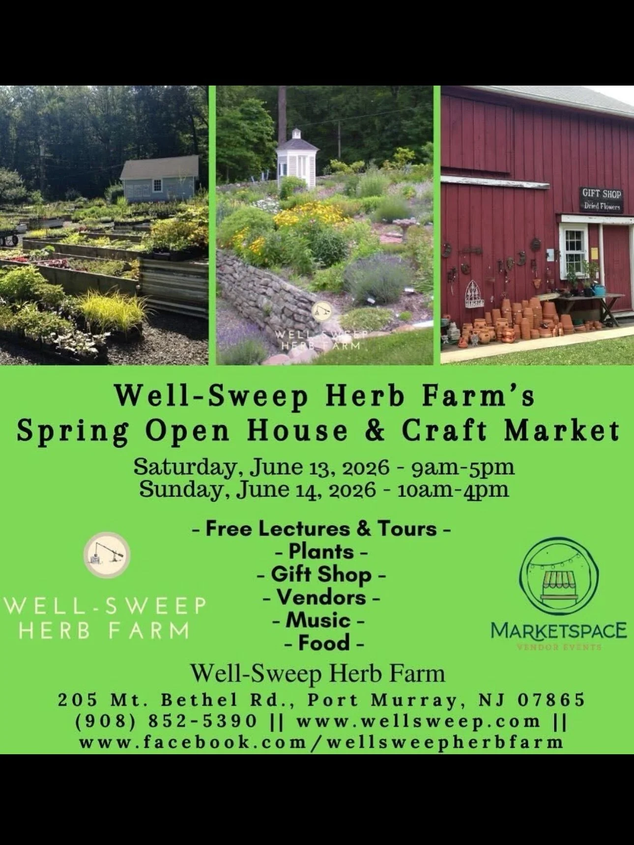 If you&rsquo;ve never visited @wellsweepherbfarm - this is the perfect weekend to discover one of New Jersey&rsquo;s hidden gems. 

Part botanical wonderland, part charming country market, and part gardener&rsquo;s paradise, Well-Sweep is a place whe