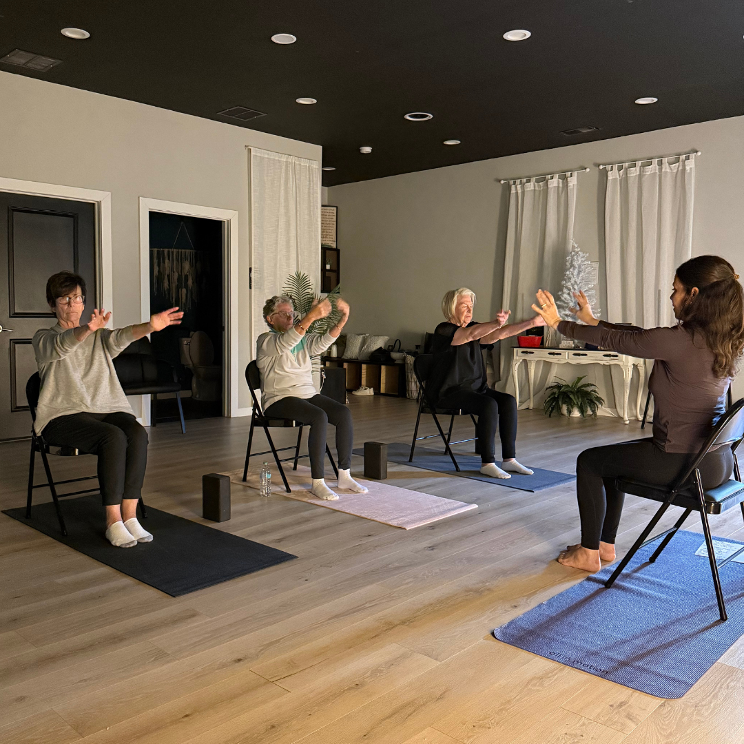 Gentle chair yoga in south jersey