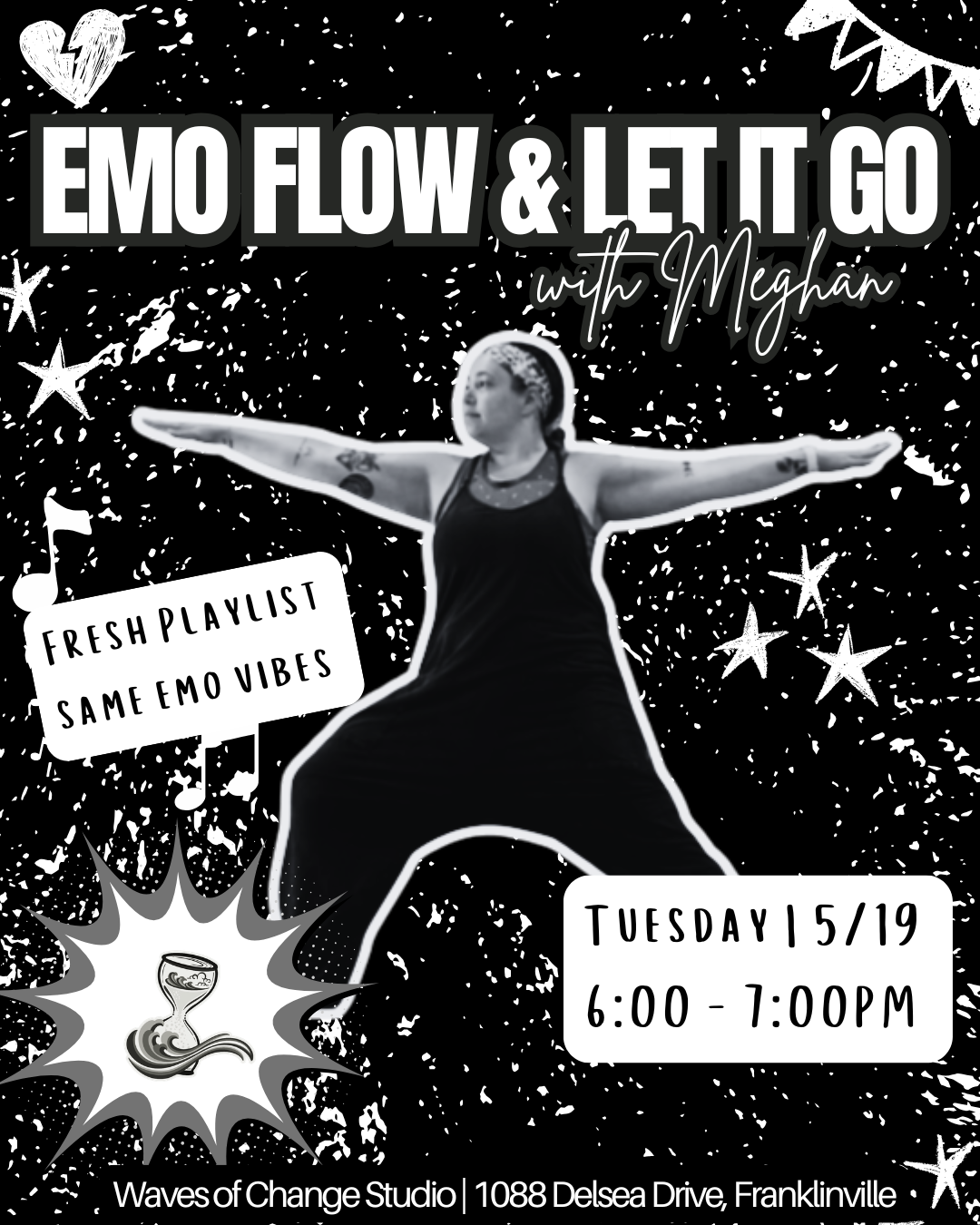 Music themed yoga flow near me