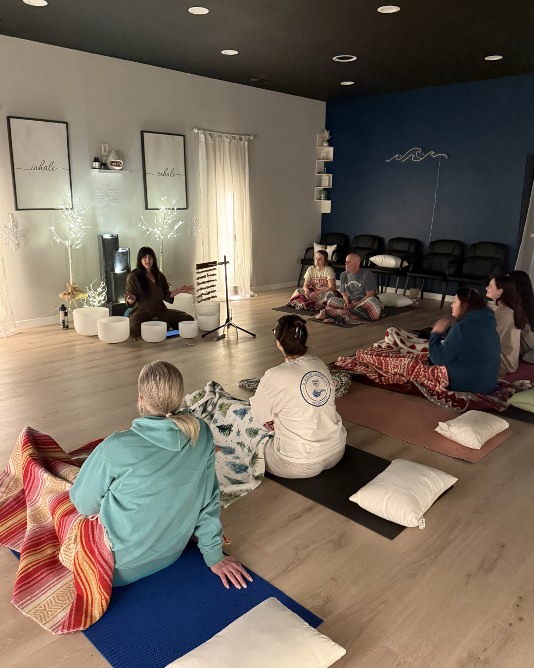 meditation classes at waves of change in franklinville