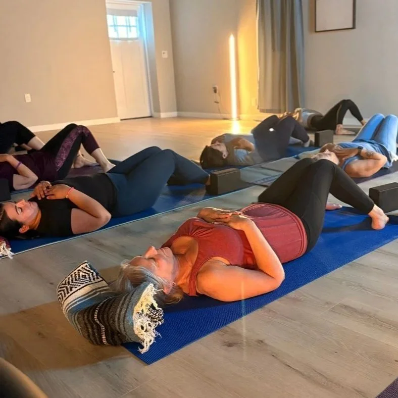 Calming yoga class in south jersey