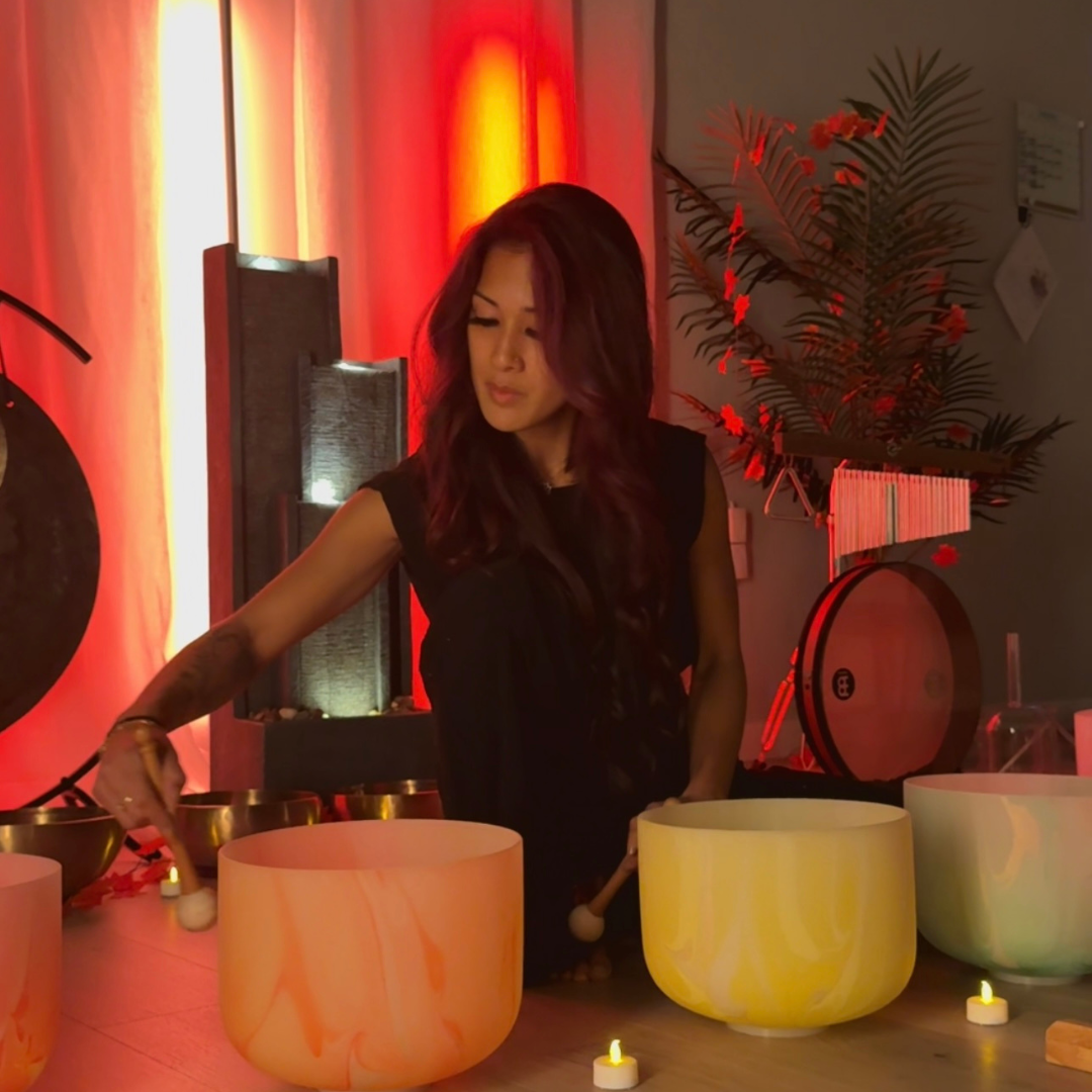 Crystal Bowls at Waves of Change