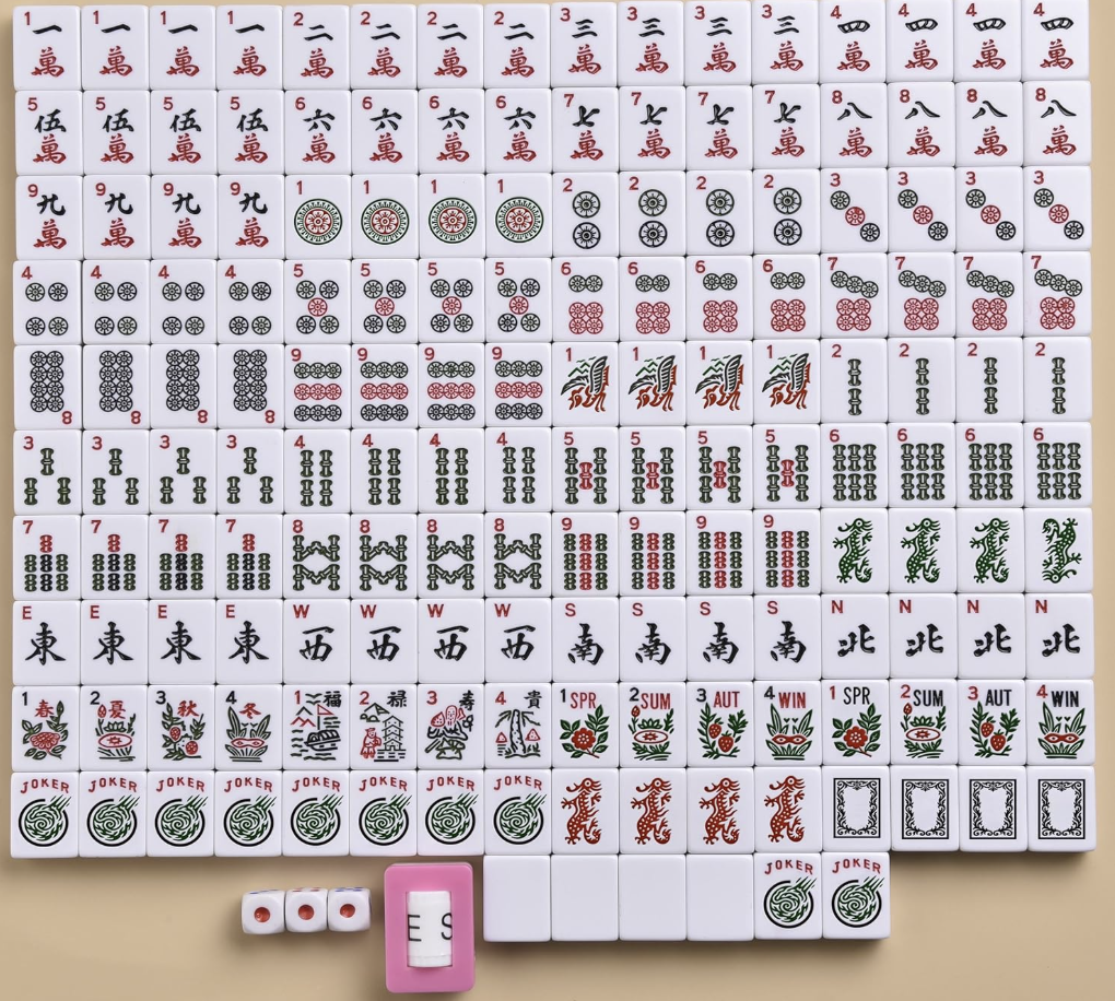 Traditional Mahjong Tiles (amazon set)