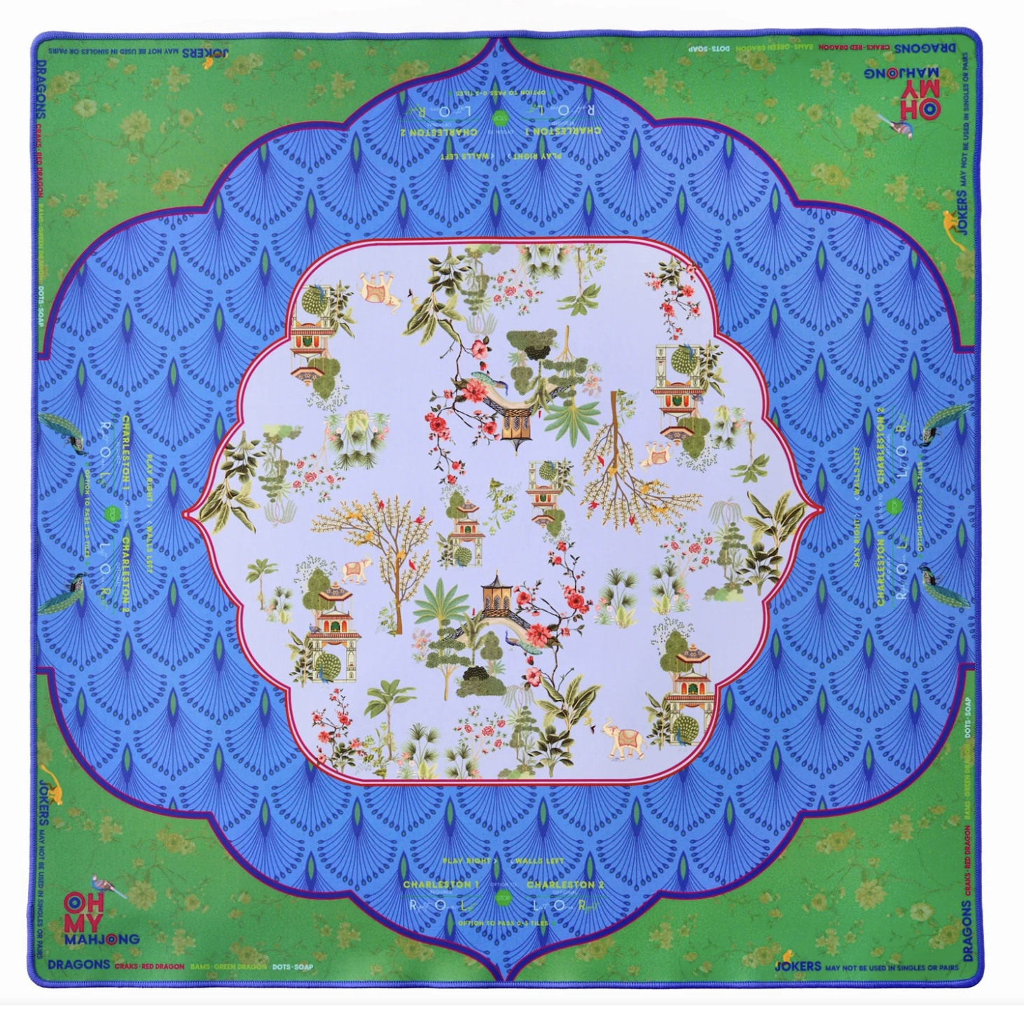 Oh My Mahjong Darjeeling Mat