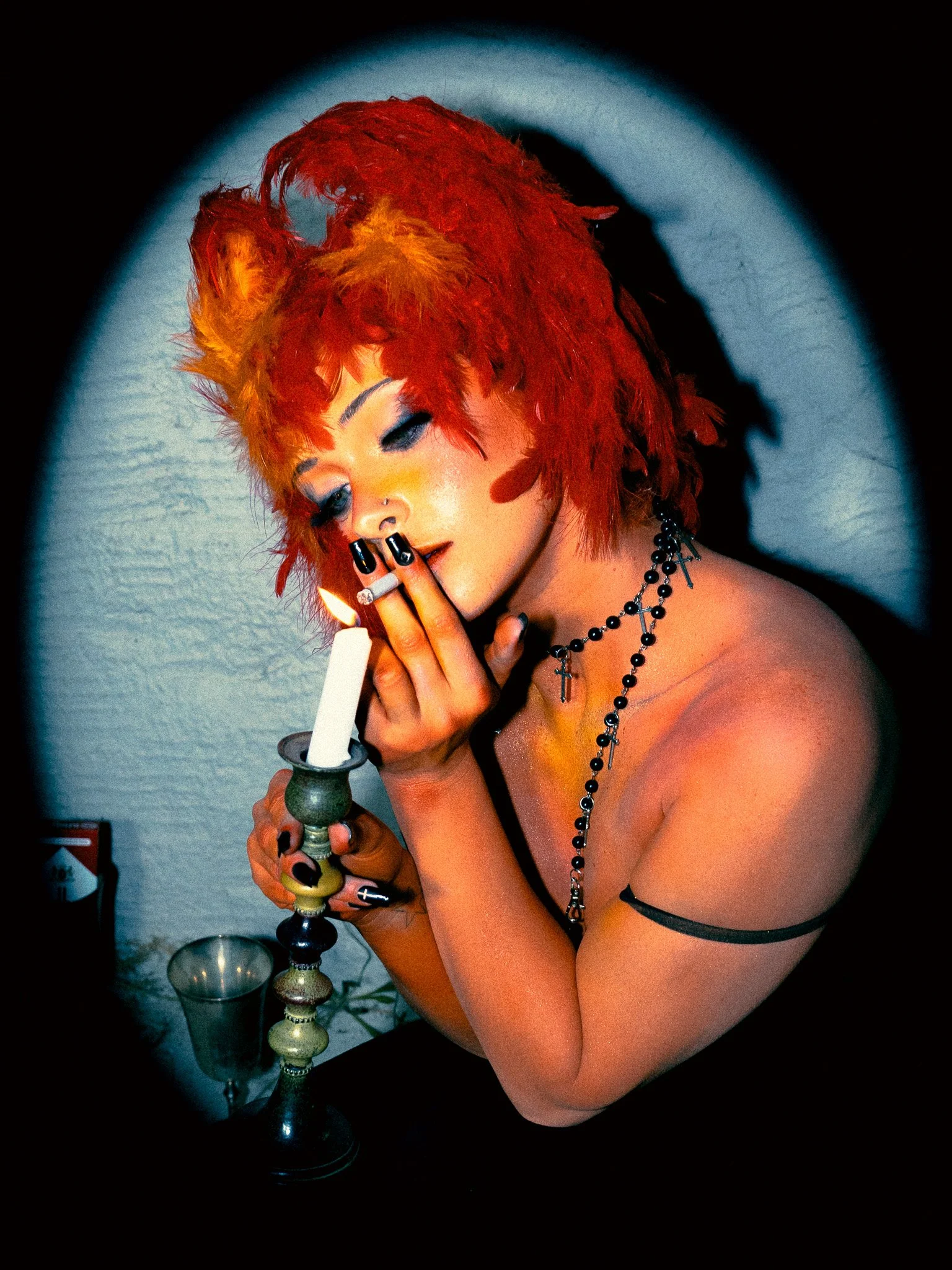 Collaboration photo shoot with Lola Star, Alexa Cantarini, and Destiny Valentine