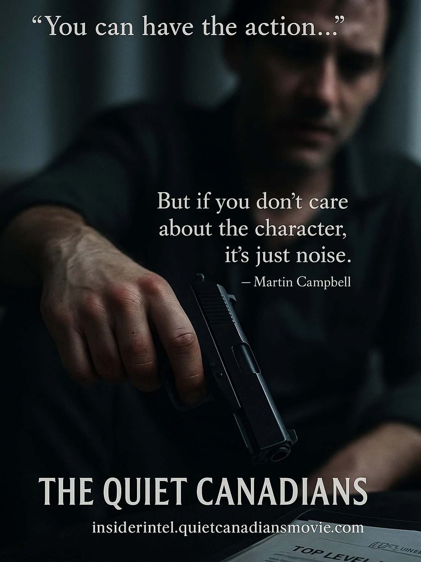 He&rsquo;s not a hero.
He&rsquo;s not a villain.
He&rsquo;s a man in too deep, trying to stay alive long enough to figure out the truth.

Martin Campbell said it best: &ldquo;If you don&rsquo;t care about the character, the action is just noise.&rdqu