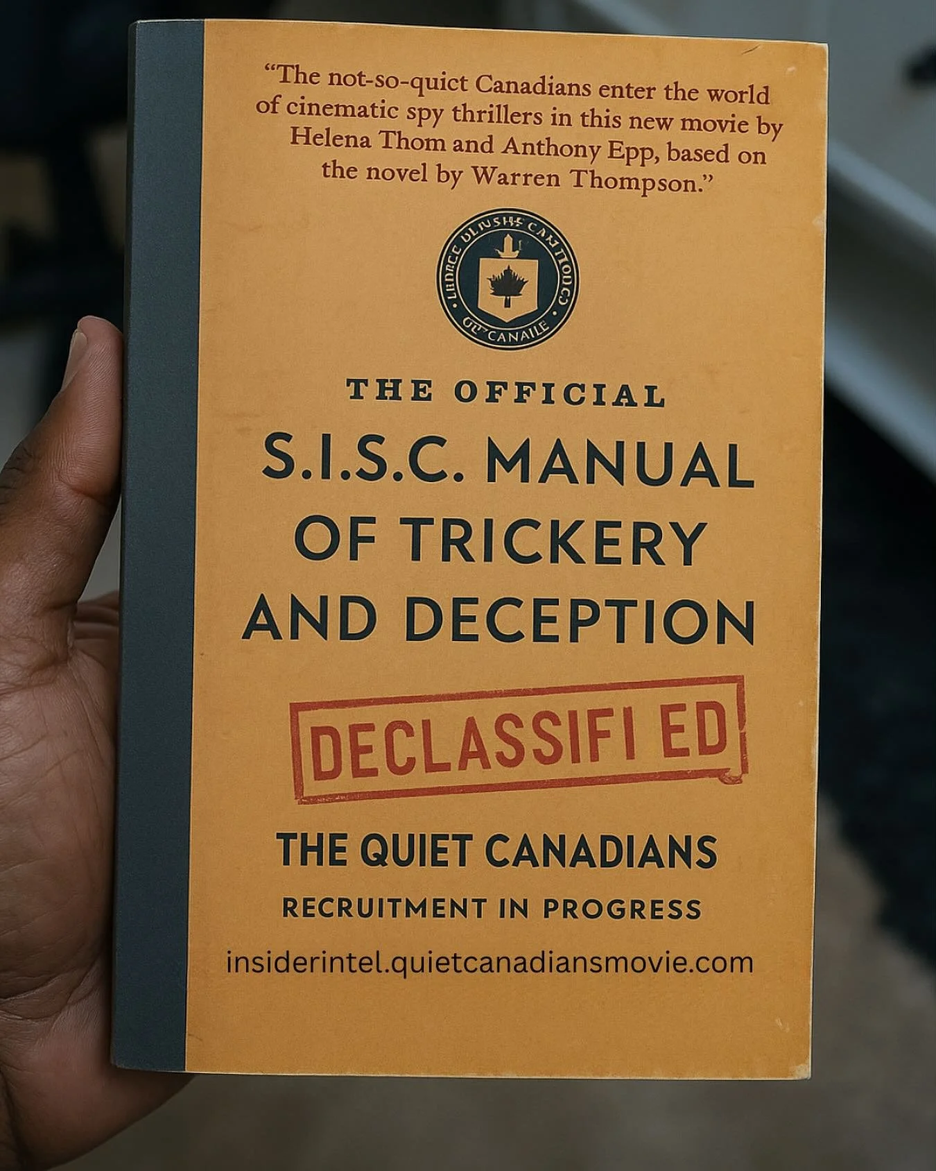 Tap in to join our mission: https://insiderintel.quietcanadiansmovie.com

#spythriller #canadianspy #spymovie #canadafilms @quietcanadiansmovie