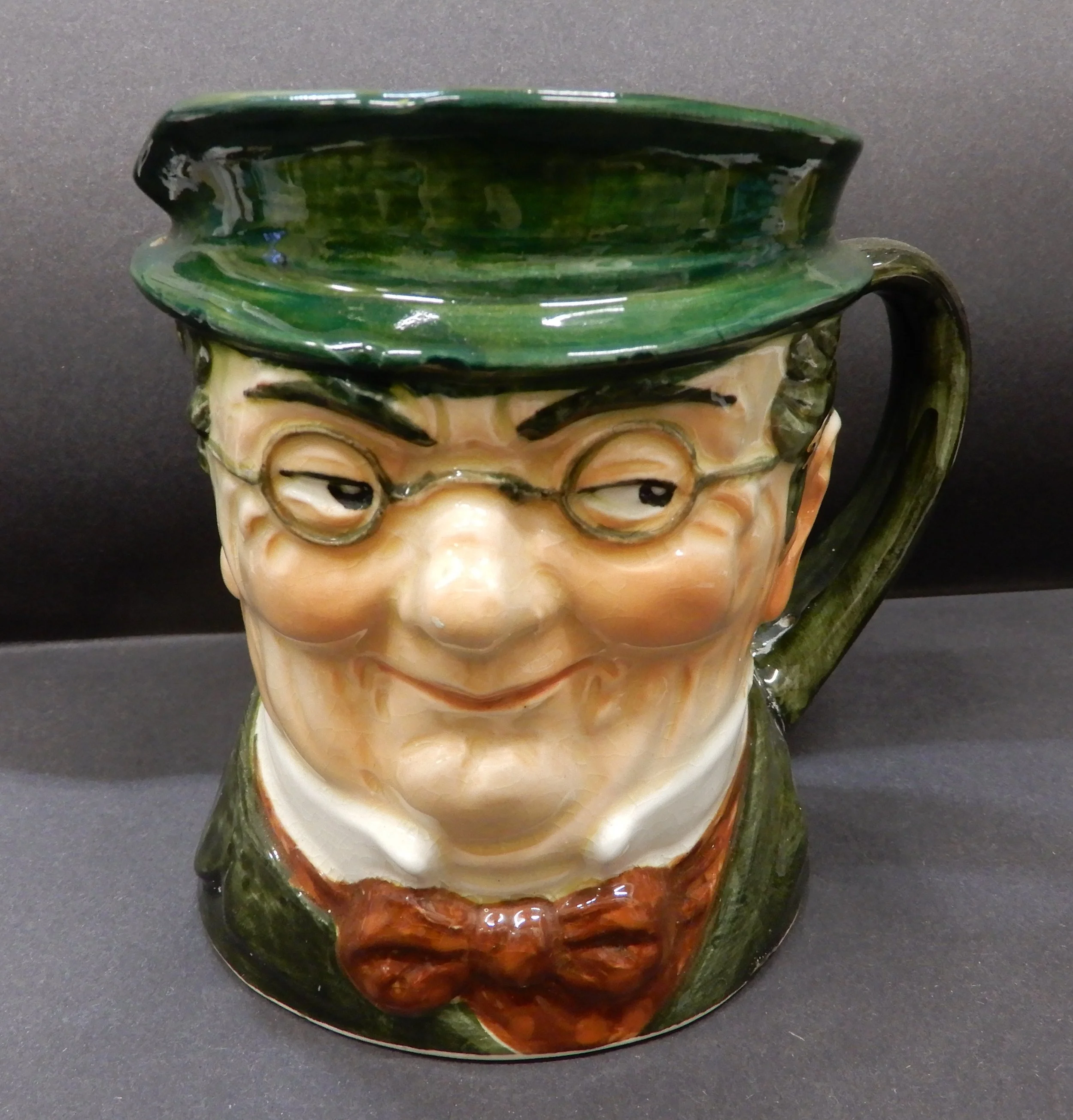 3. Mr Picwick, umarked but Doulton.  5.5 inches. 14cms. $100.JPG