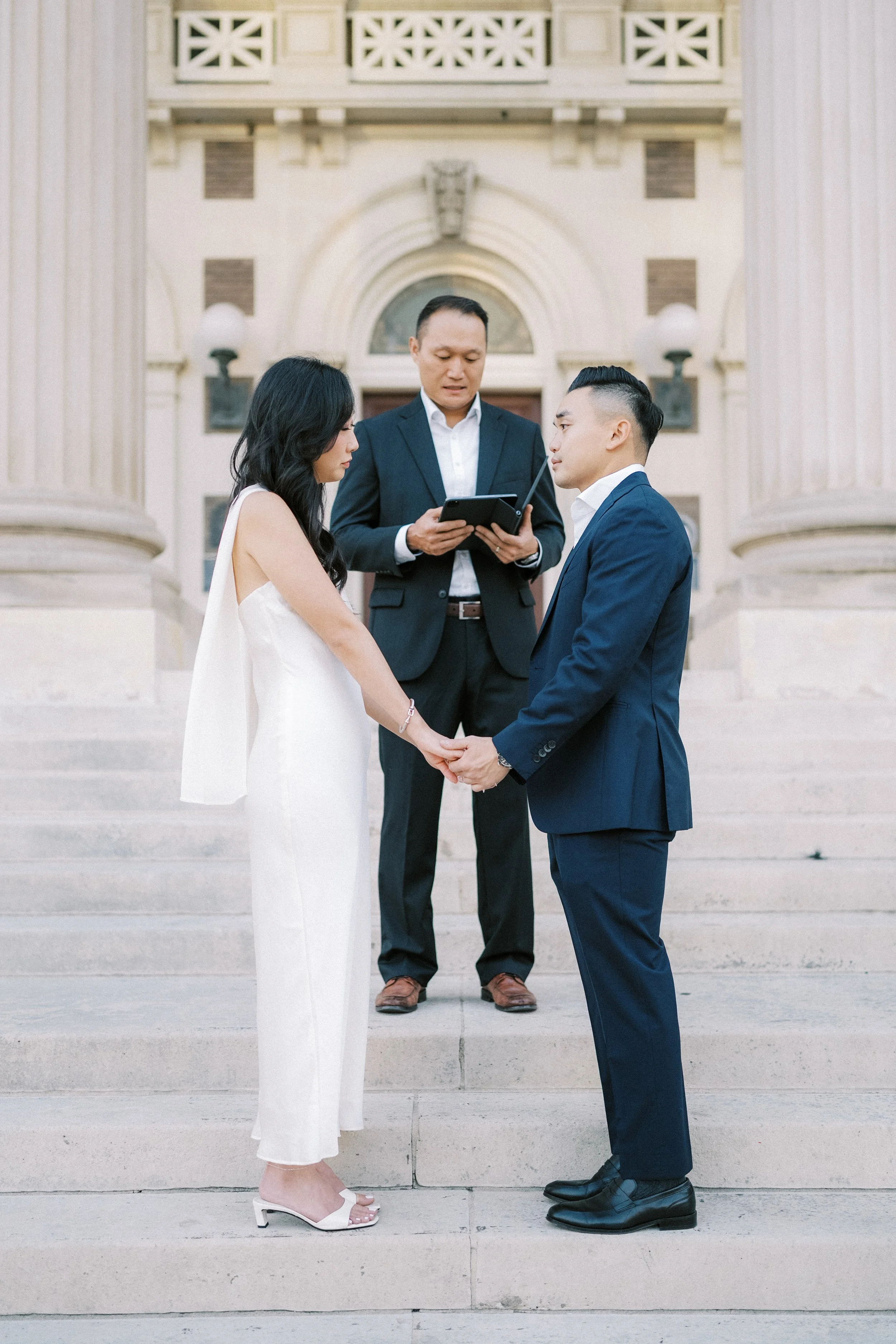 Downtown Dallas Engagement Intimate Modern Vintage Engagement Photography Ceremony-8.jpg