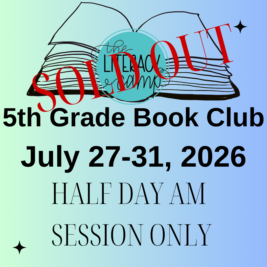 📚 The Literacy Camp® 5th Grade Book Club