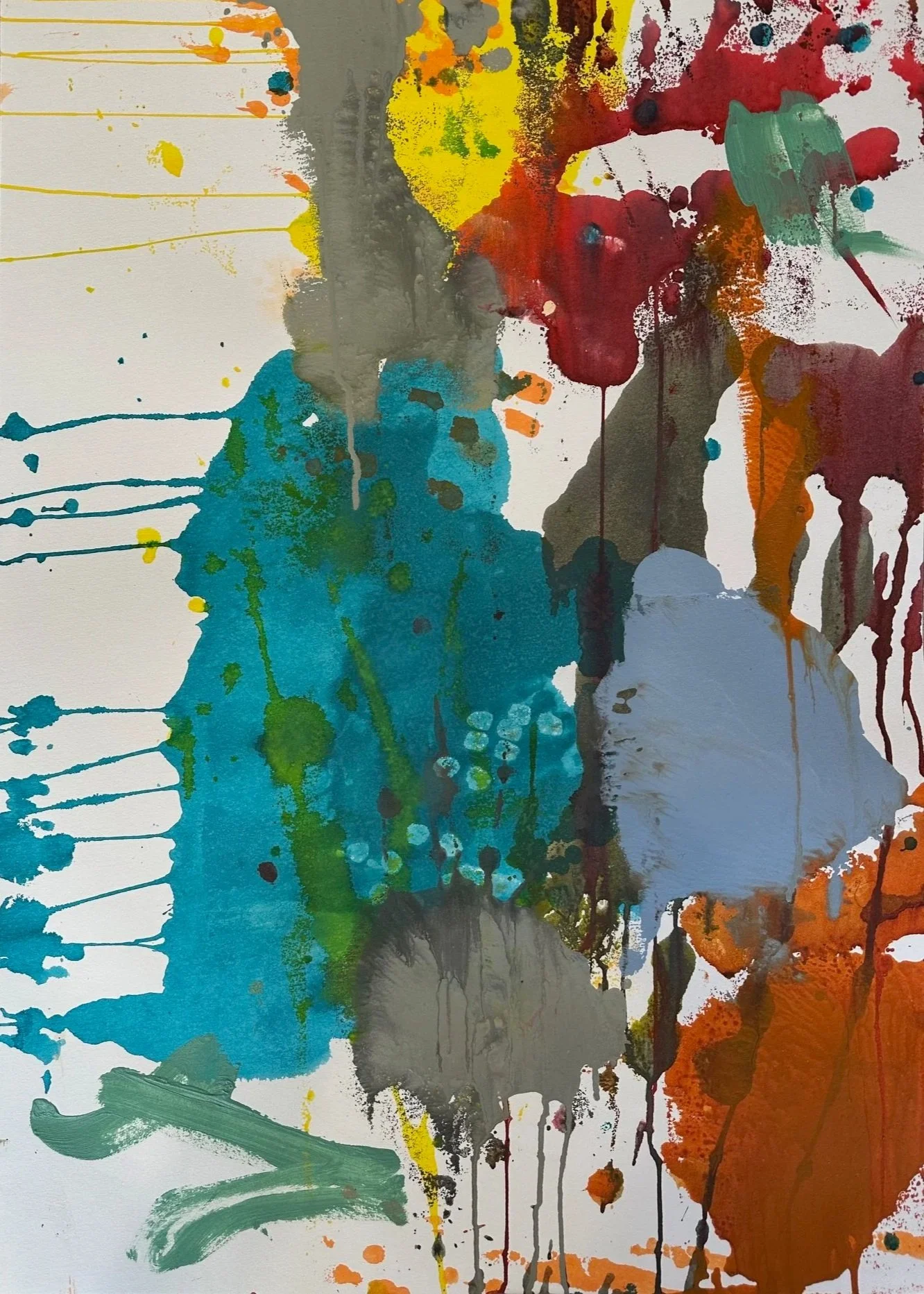 2025,  84 x 60 cm,  Mixed media on 300gsm Paper