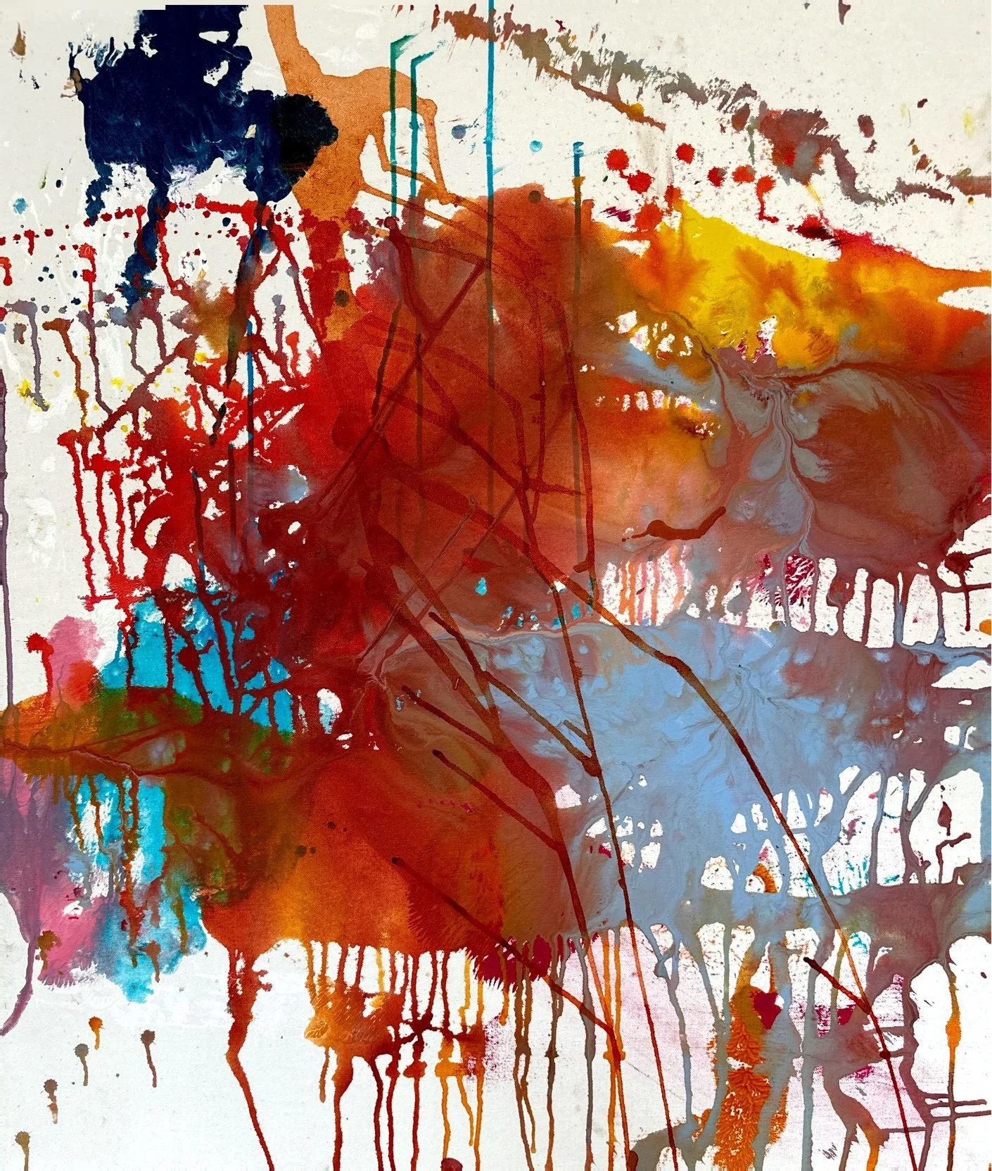 Canvas 2, 2025, Acrylic on Canvas