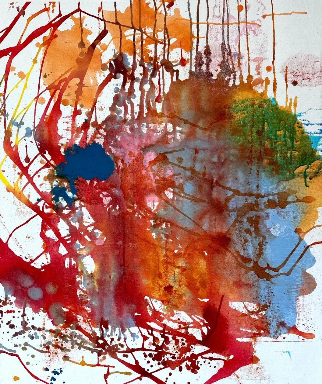 Canvas 1, 2025, Acrylic on Canvas