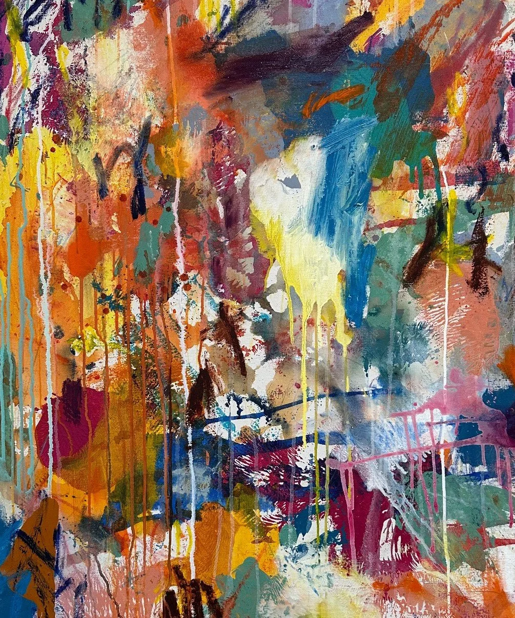 Stretched Canvas 1 a, Mixed media on Canvas