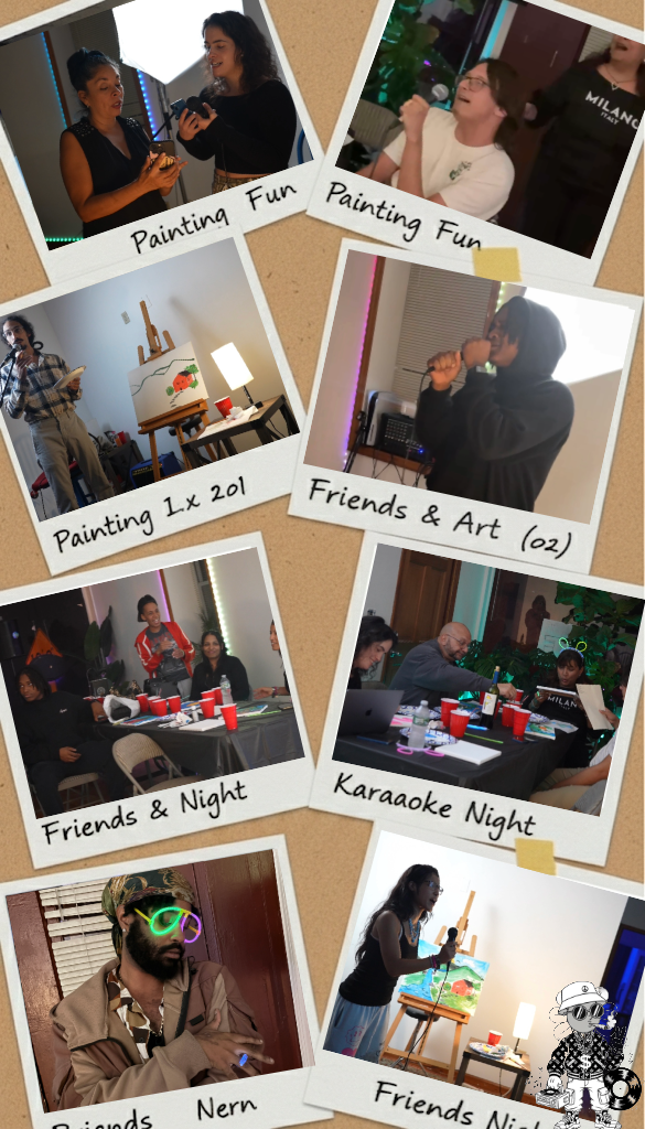 Karaoke Paint & Sip Ticket