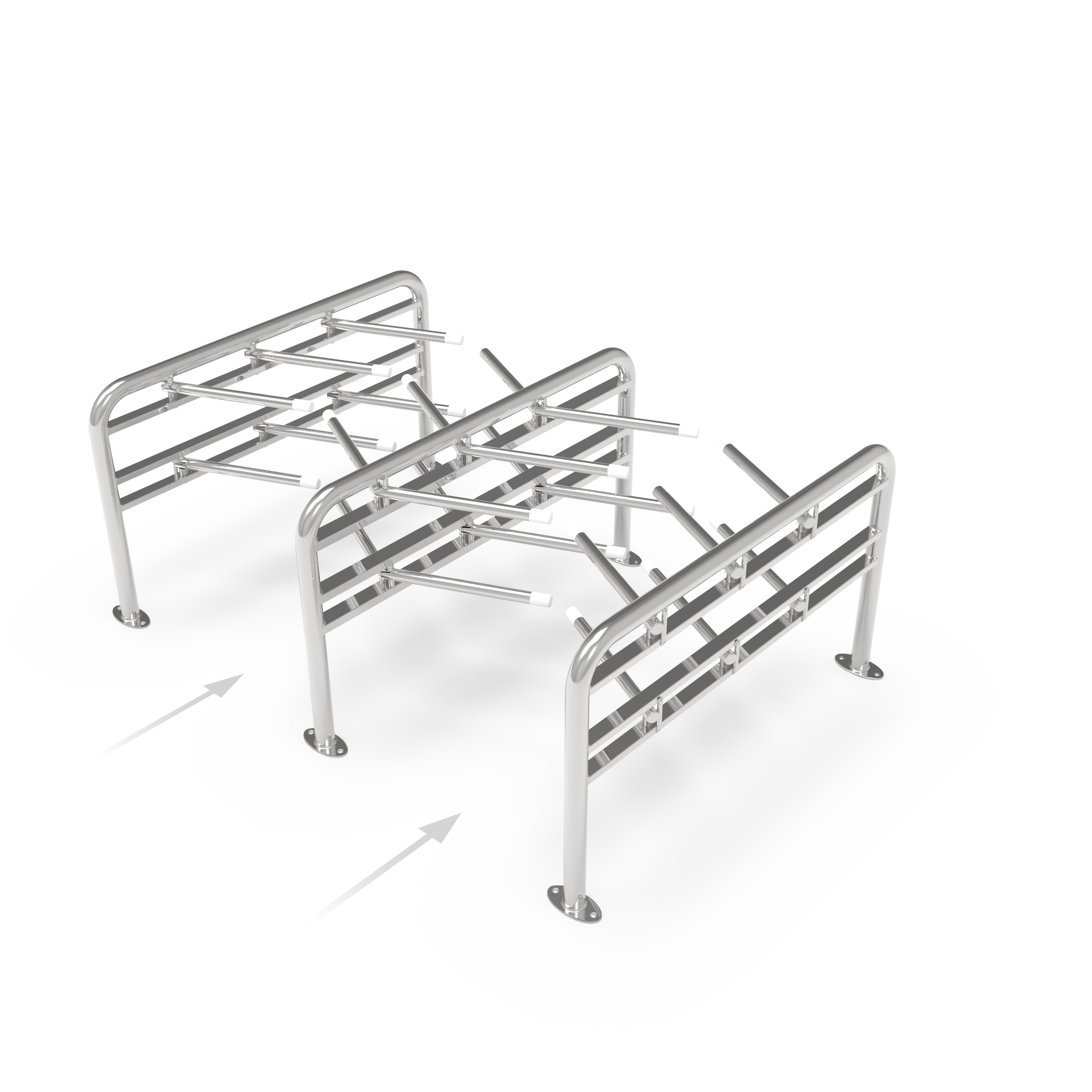 Single, Double, Triple Lane Models for Every Environment / Shark Teeth