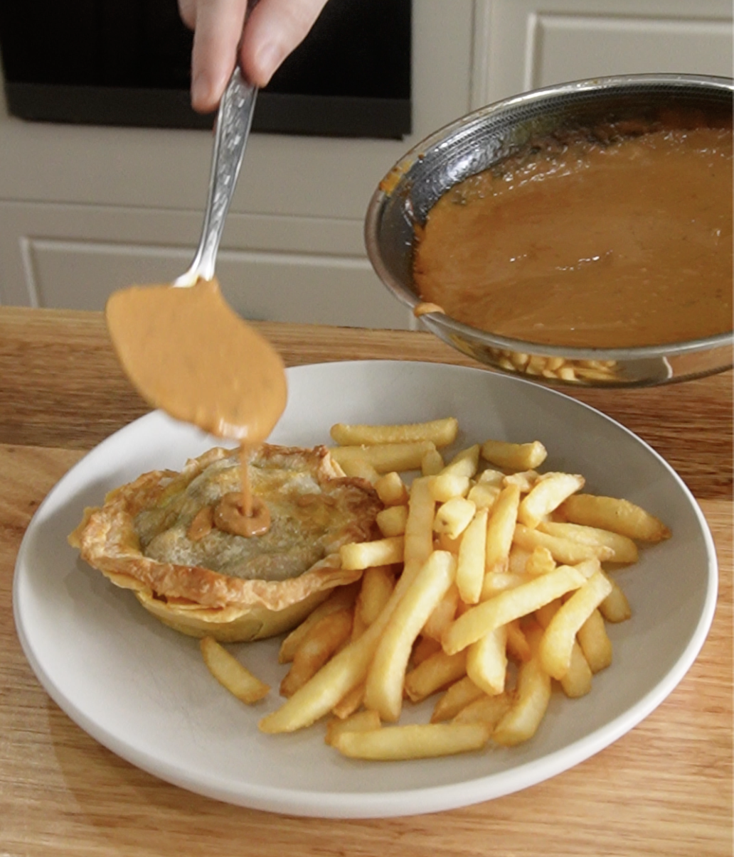 Steak Diane Pie