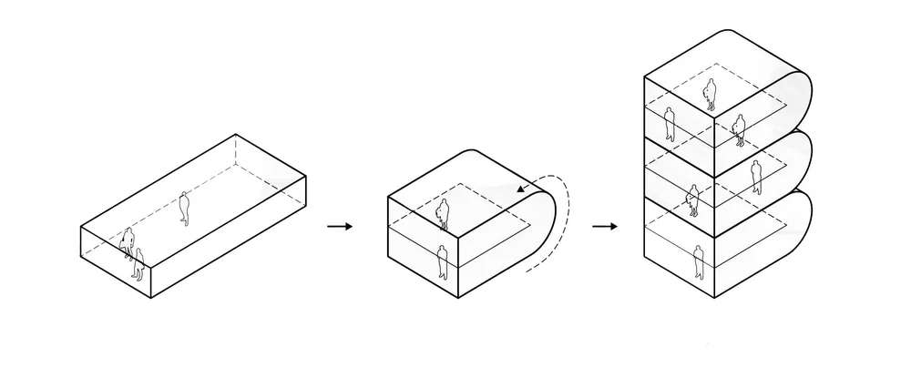 Fold and Stack — Gray Matters | Merica May Jensen | architecture l ...