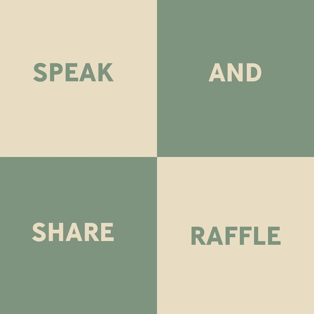 Join us tonight from 7PM for our FIRST community raffle! 

Partnered with Speak and Share, all ticket proceeds will be donated to foster the important work they do within our community. Guest speakers from Speak and Share plus some epic prizes donate