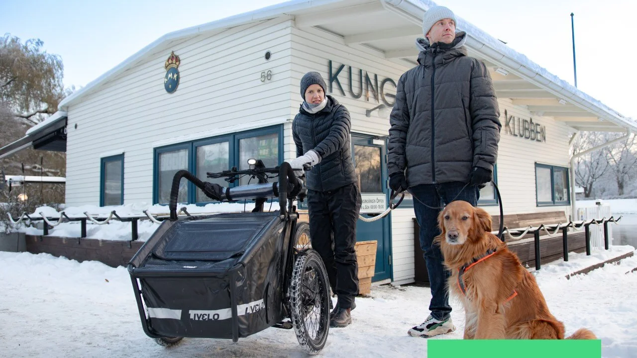 Livelo: The family bike engineered for the Nordic Winter