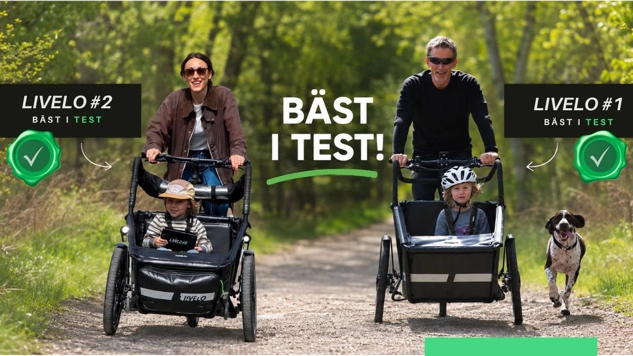 Bäst i test: Vilken Livelo lådcykel passar dig bäst?