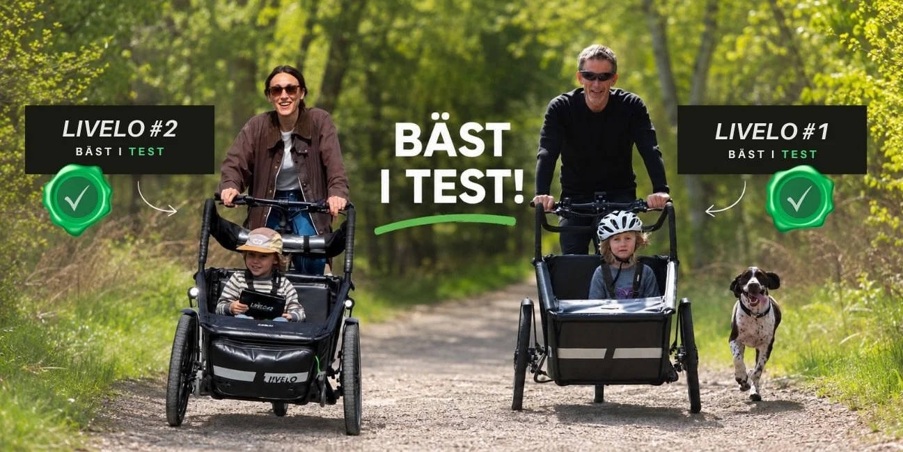 Livelo #1 and Livelo #2 comparison, cargo bike comparison