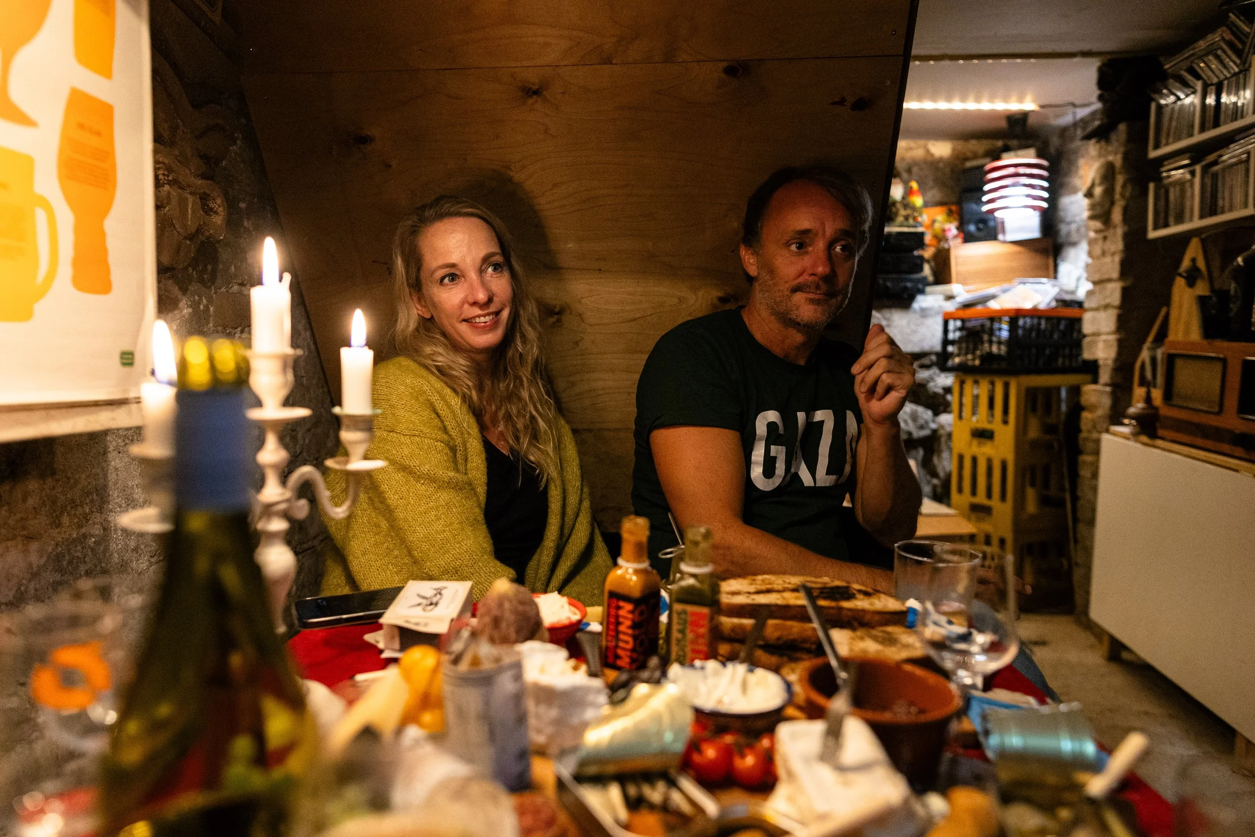 Enjoy some spicy mackerel with your favorite Munnvold hot sauce.