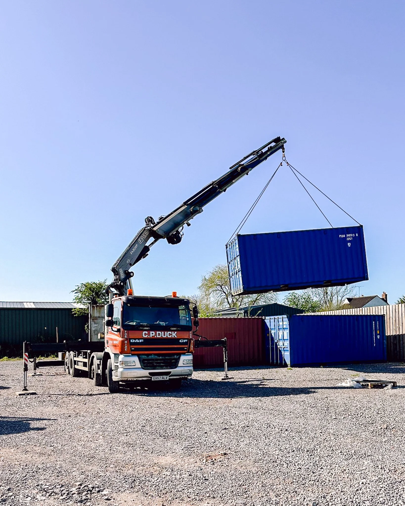 Shipping Container Placement in Somerset, Wiltshire &amp; Dorset: When Kerbside Isn't Good Enough