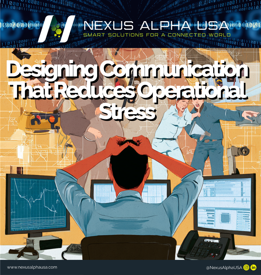 Blog 5: Designing Communication That Reduces Operational Stress